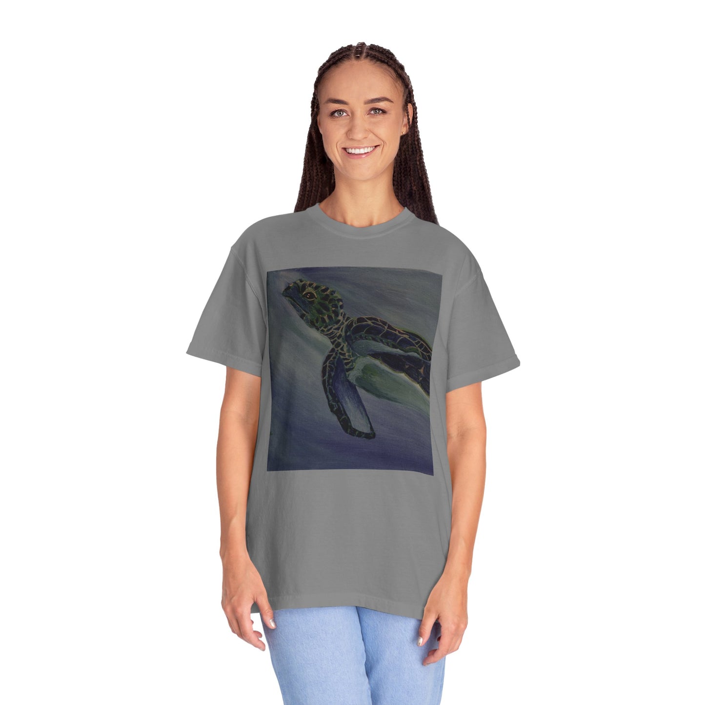 Hawksbill Turtle Unisex Garment-Dyed T-shirt