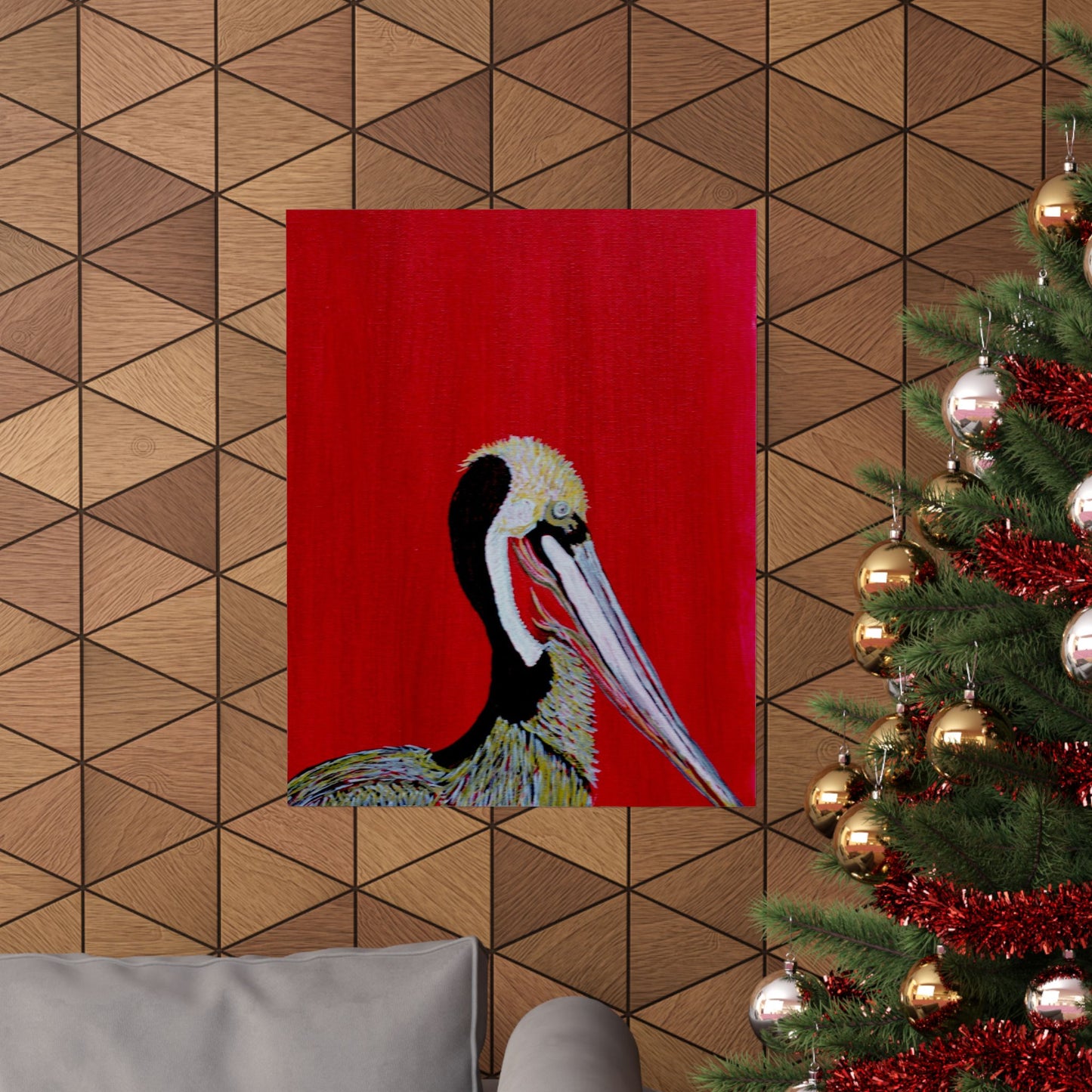 Balanced Pelican Fine Art Matte Vertical Posters