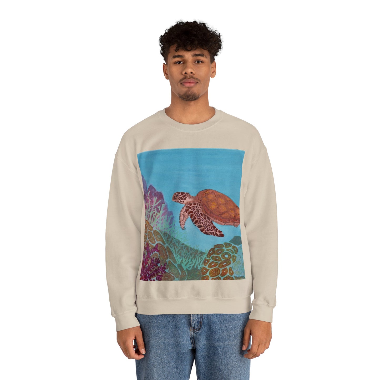 Save the Oceans Unisex Heavy Blend™ Crewneck Sweatshirt