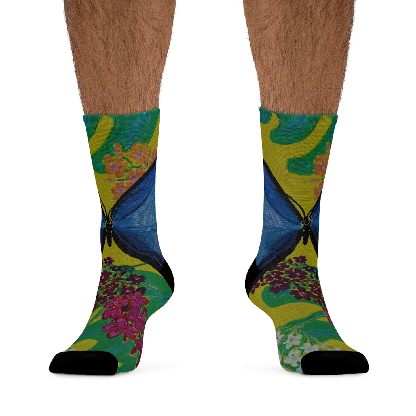 Save Our Beautiful World - One Step At A Time Recycled Poly Socks