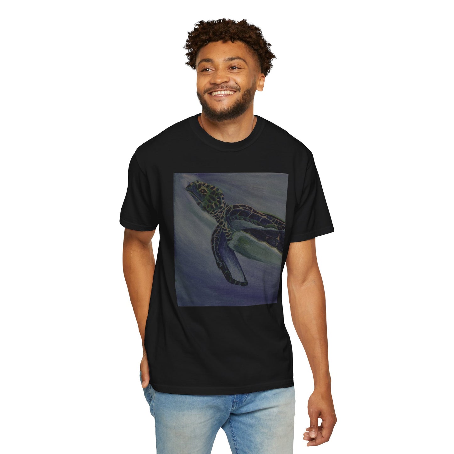 Hawksbill Turtle Unisex Garment-Dyed T-shirt