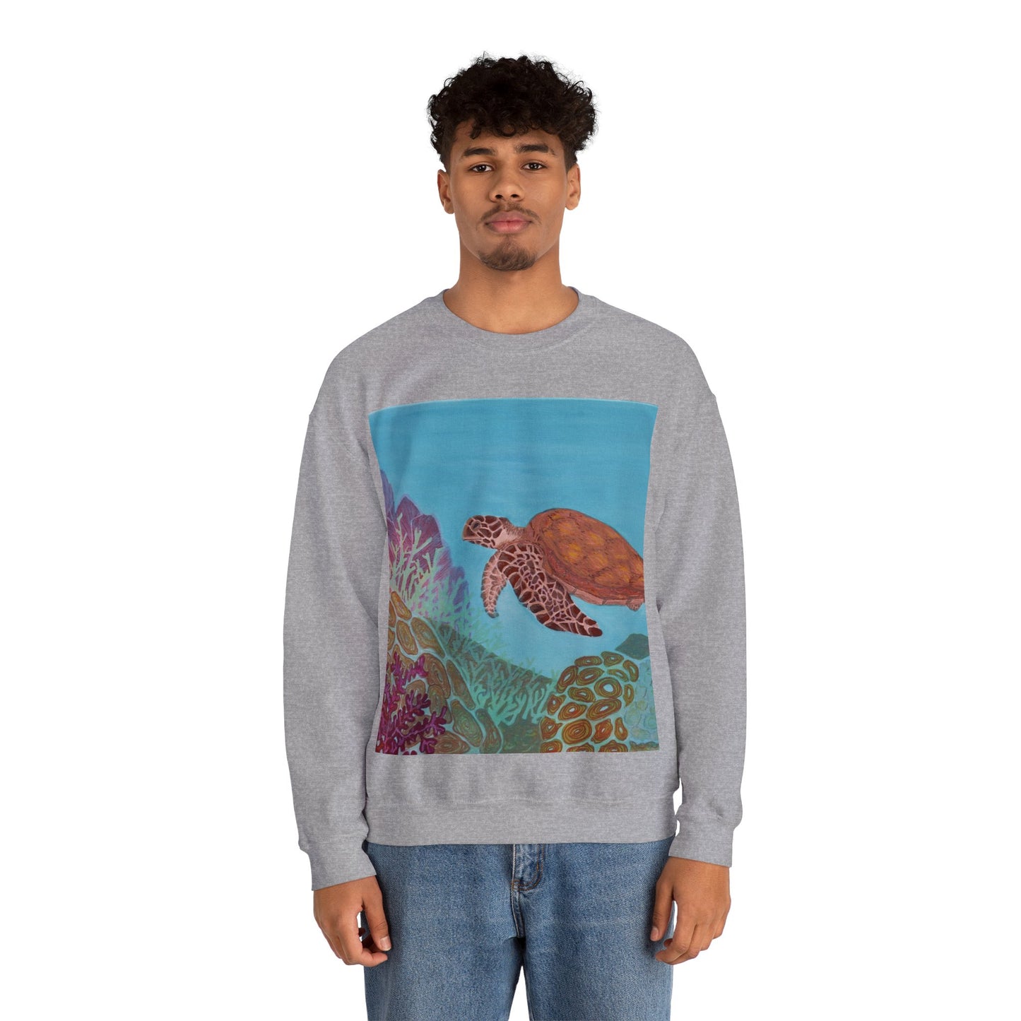 Save the Oceans Unisex Heavy Blend™ Crewneck Sweatshirt