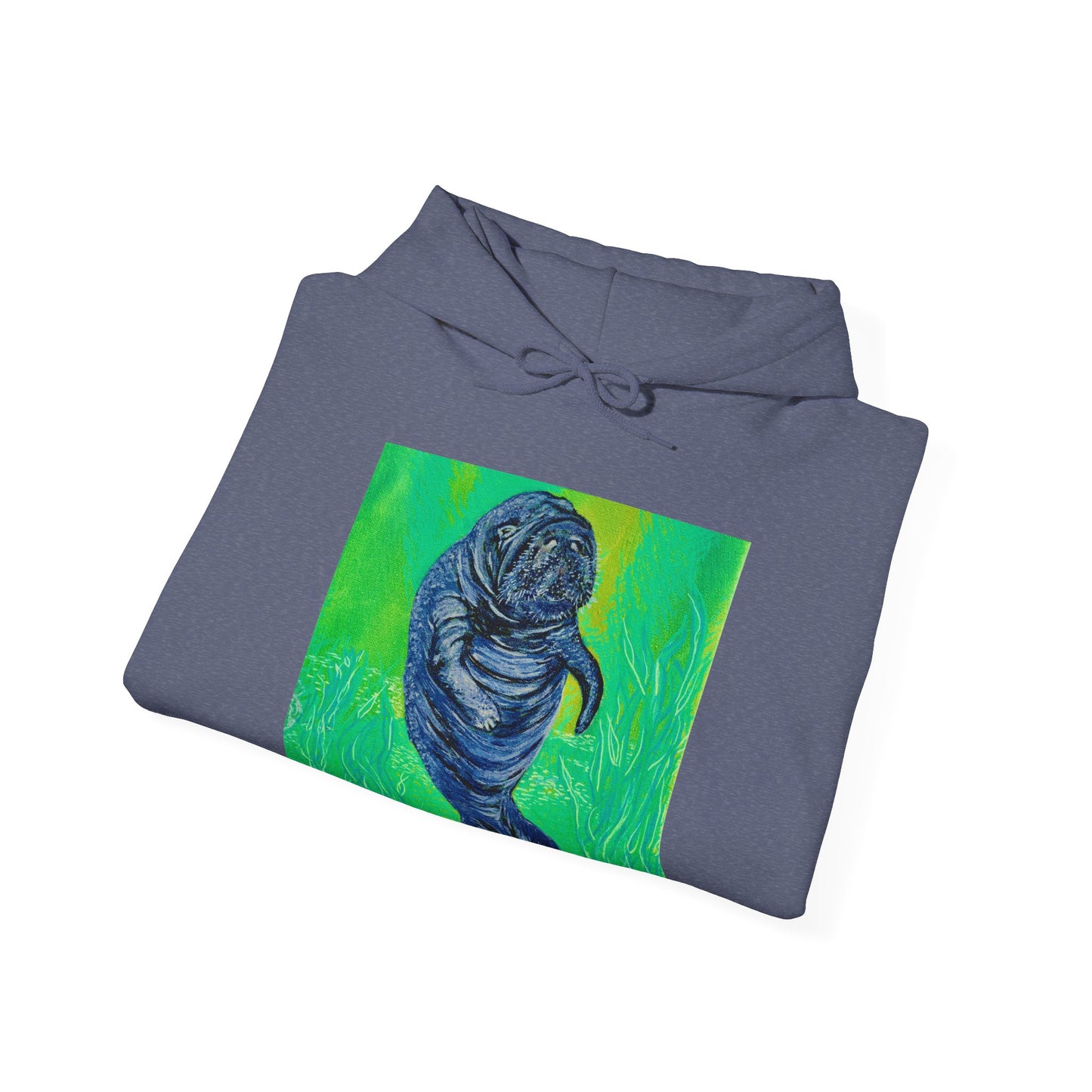 A Bright Future for the Manatee Unisex Heavy Blend™ Hooded Sweatshirt