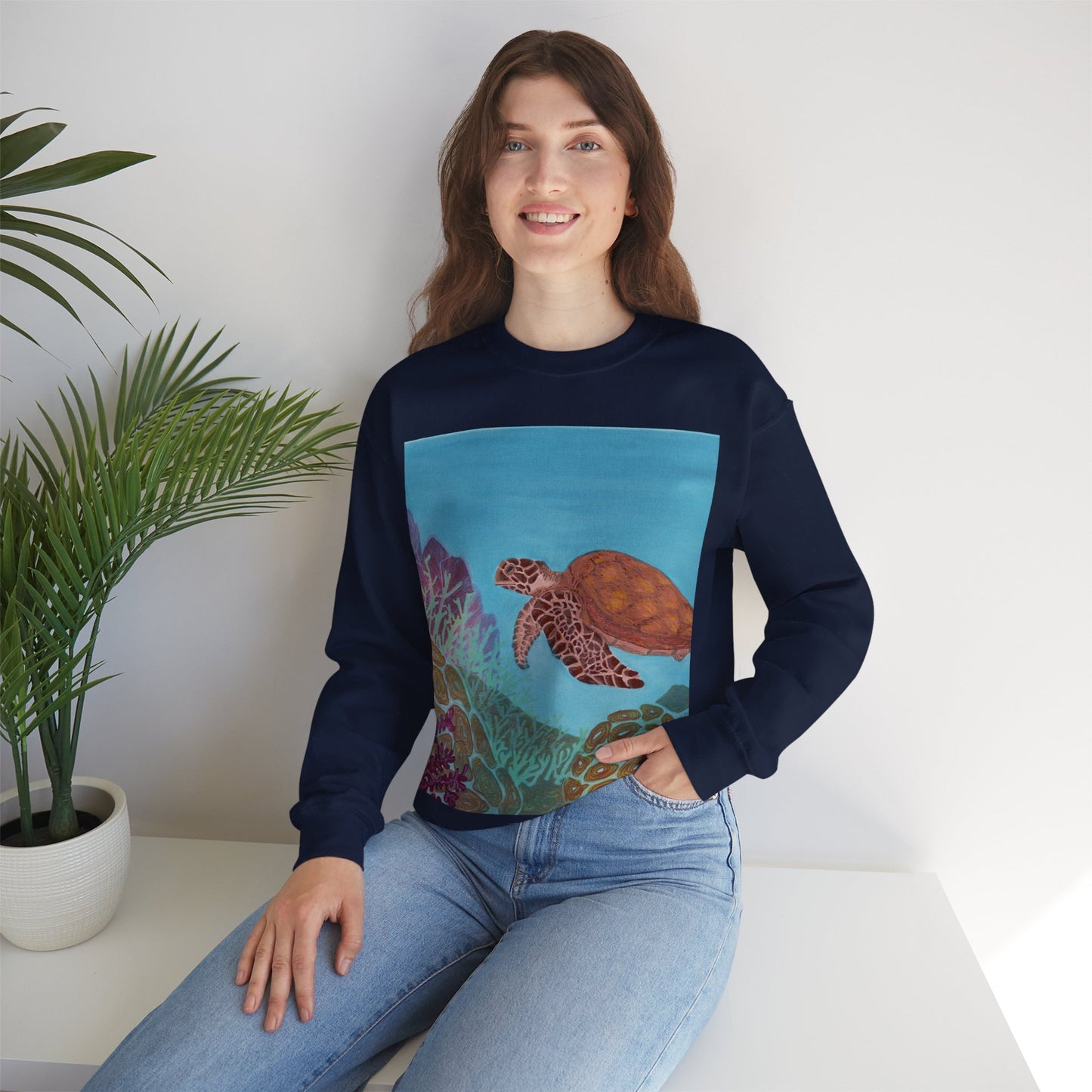 Save the Oceans Unisex Heavy Blend™ Crewneck Sweatshirt