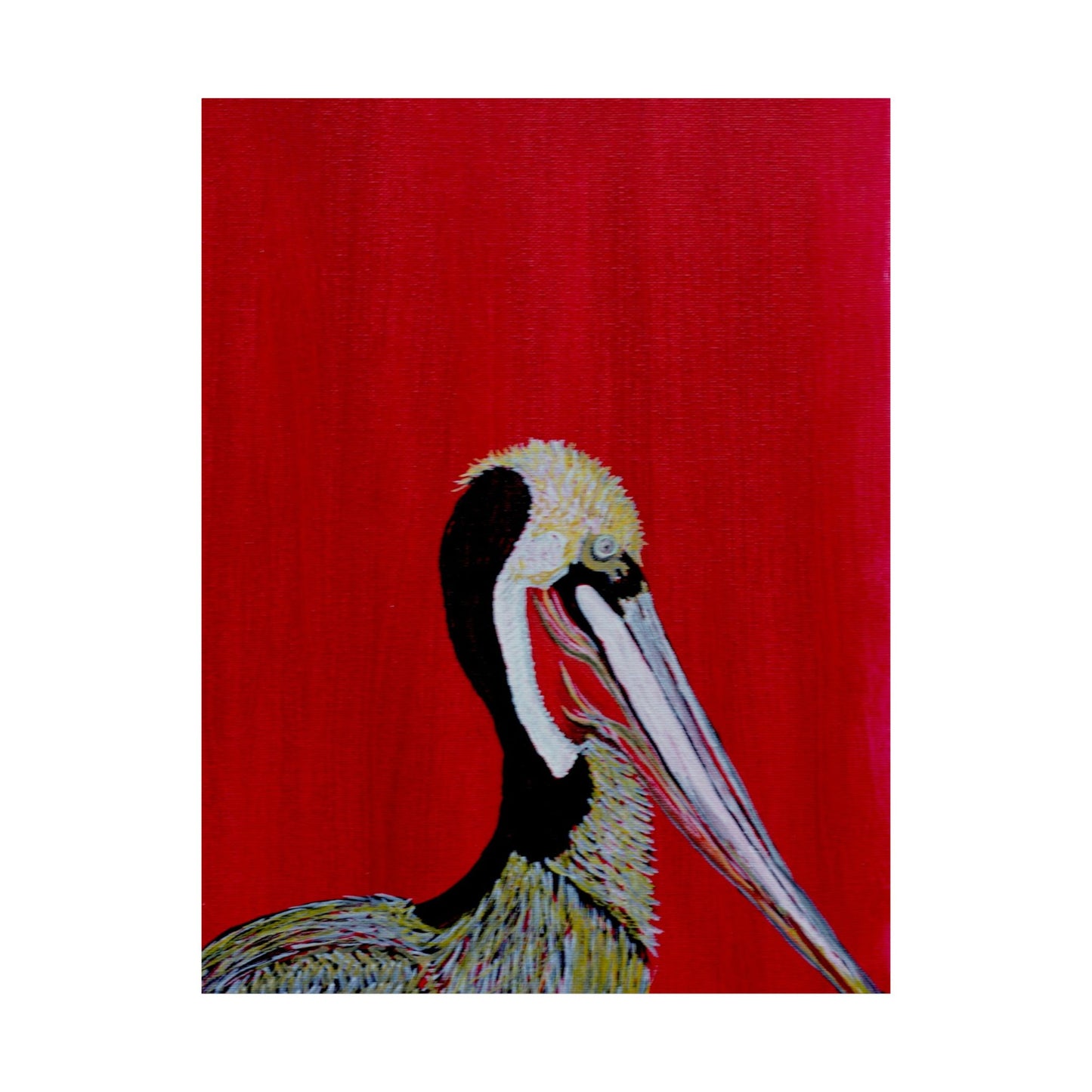 Balanced Pelican Fine Art Matte Vertical Posters