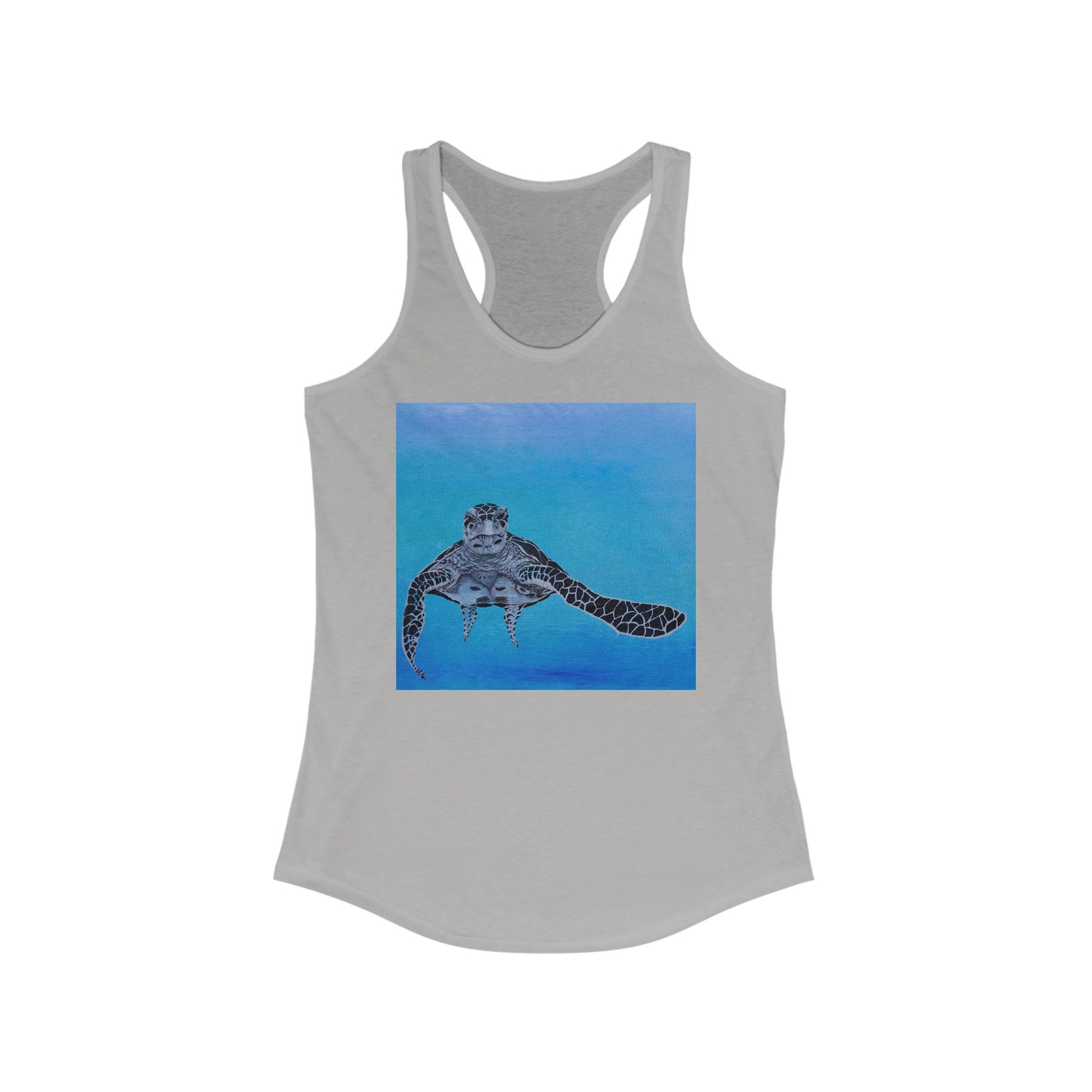 Turtle Dude Women's Ideal Racerback Tank