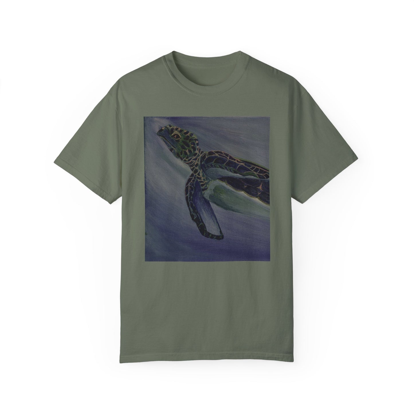 Hawksbill Turtle Unisex Garment-Dyed T-shirt