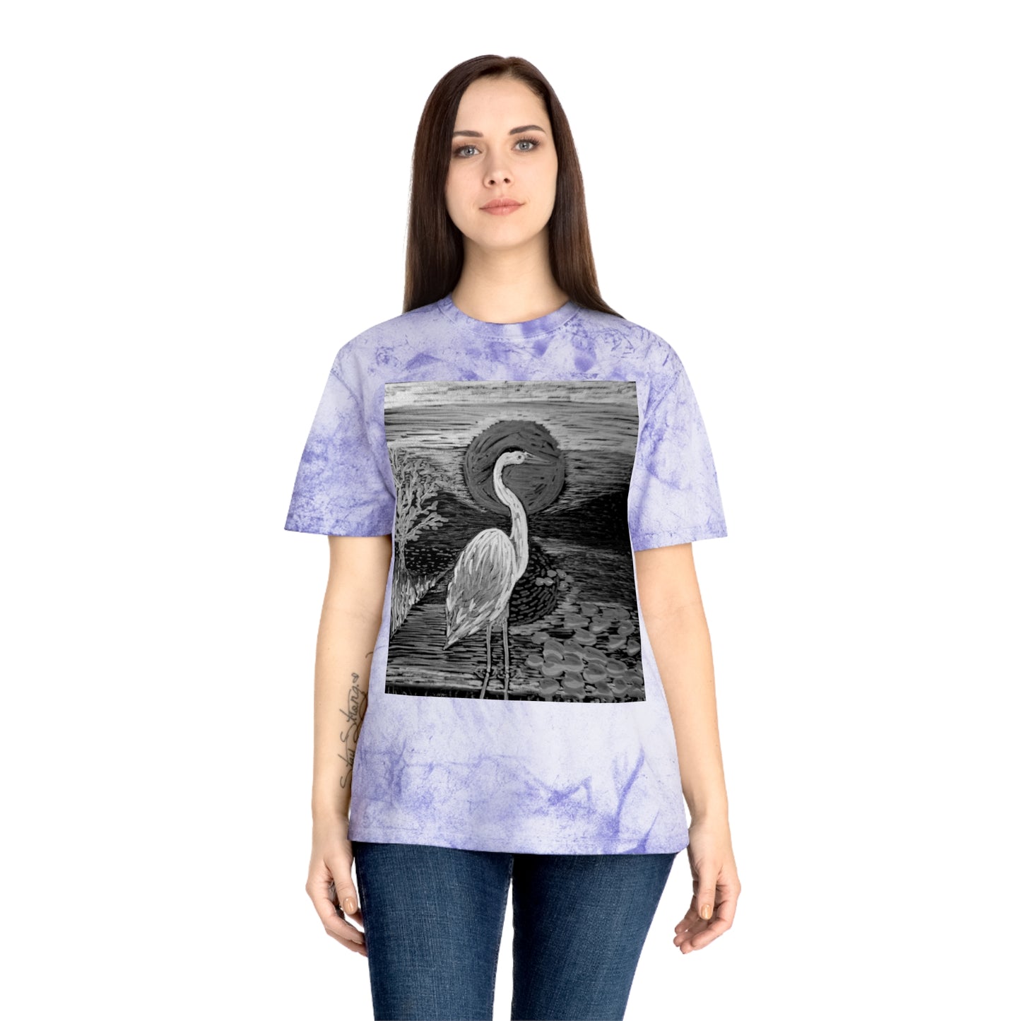 The Great Elements Bird Unisex Color Blast T-Shirt