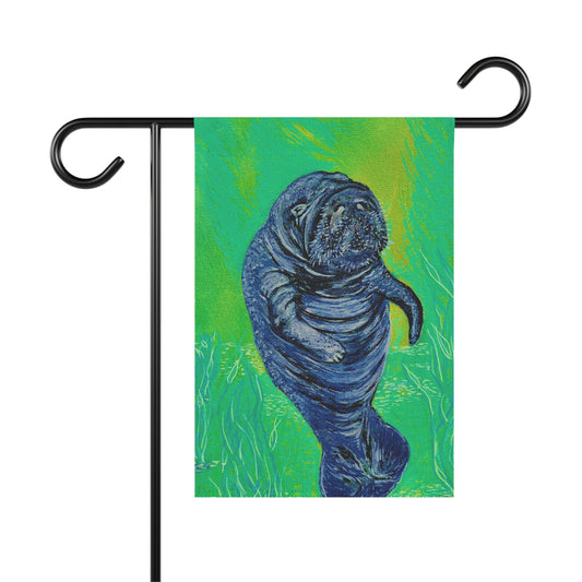 Manatee Love Garden & House Banner