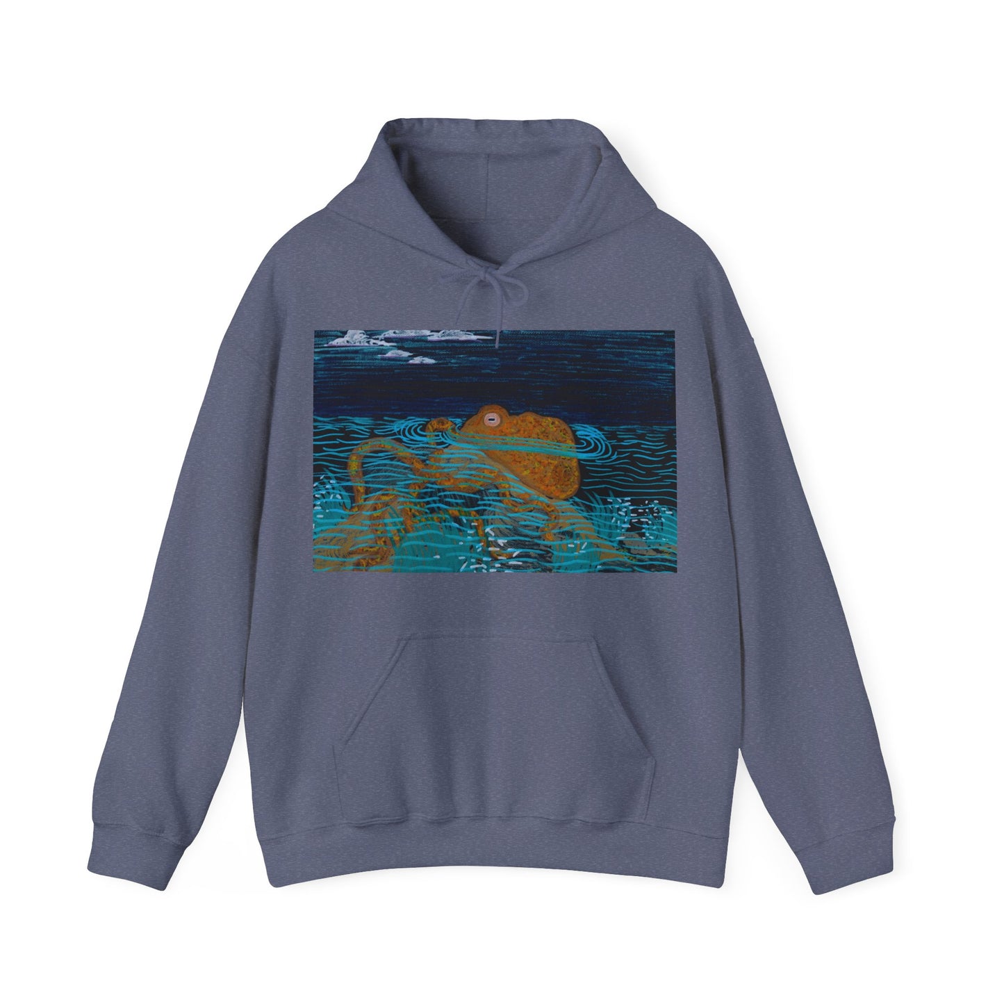 Electric Octopus Unisex Heavy Blend™ Hooded Sweatshirt