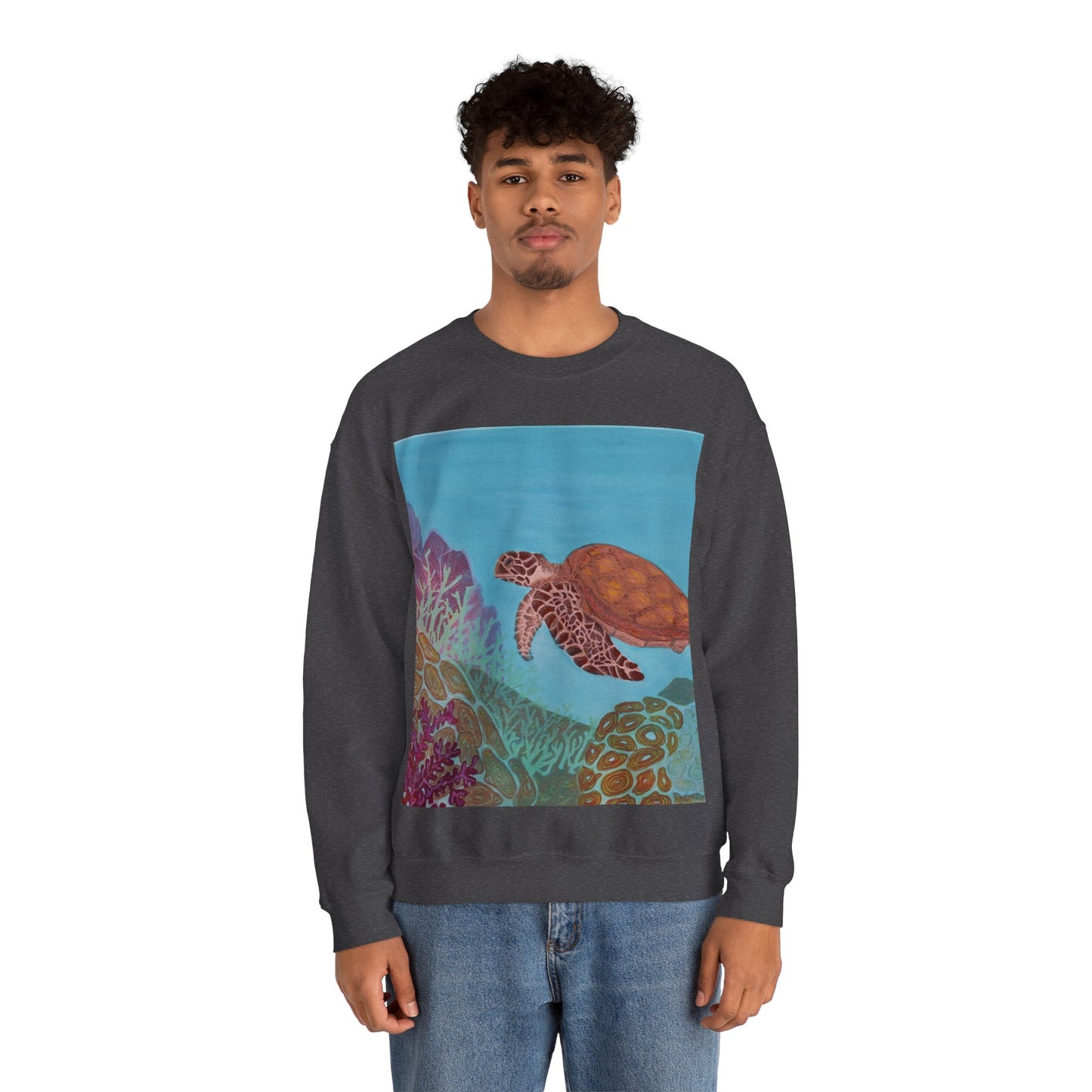 Save the Oceans Unisex Heavy Blend™ Crewneck Sweatshirt