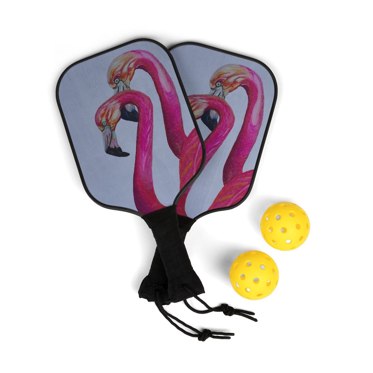 Doubles Flamingo Pickleball Kit