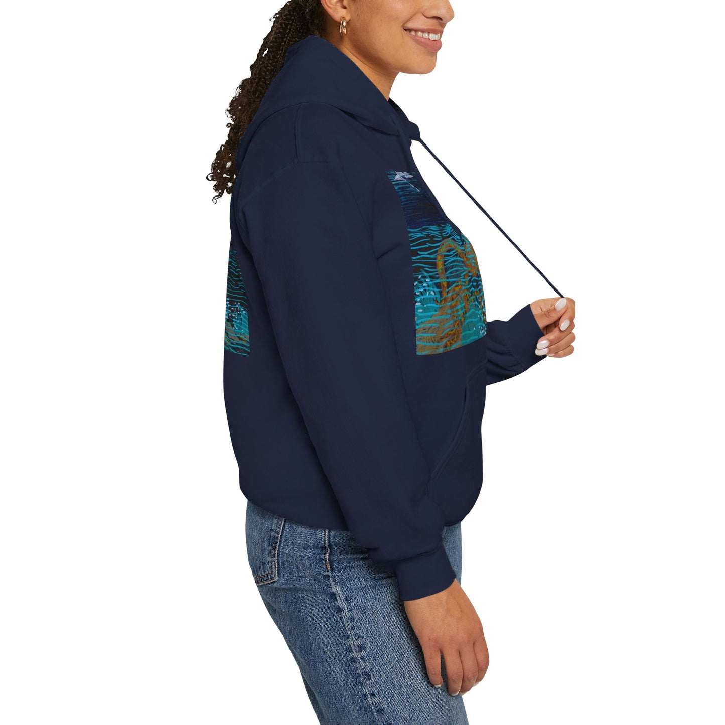 Electric Octopus Unisex Heavy Blend™ Hooded Sweatshirt