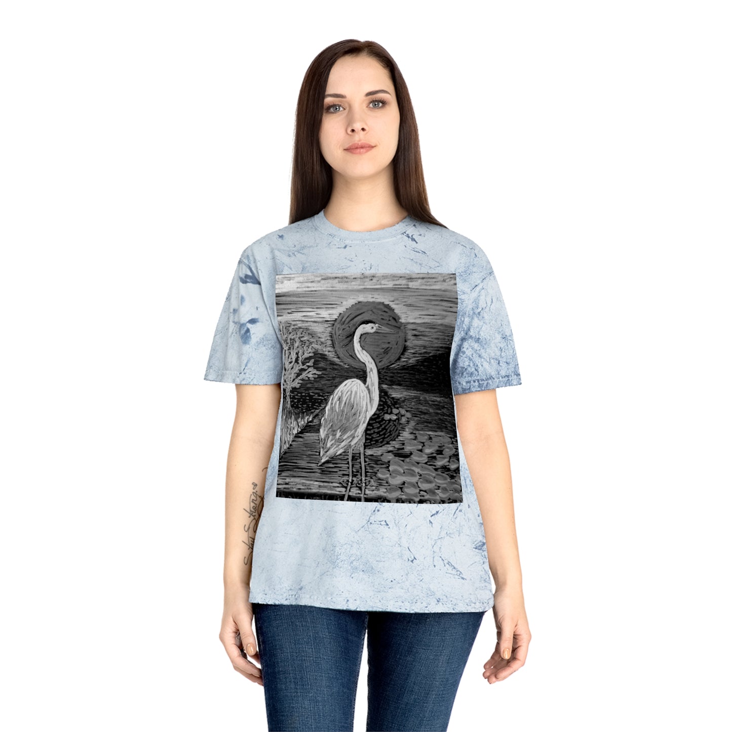 The Great Elements Bird Unisex Color Blast T-Shirt