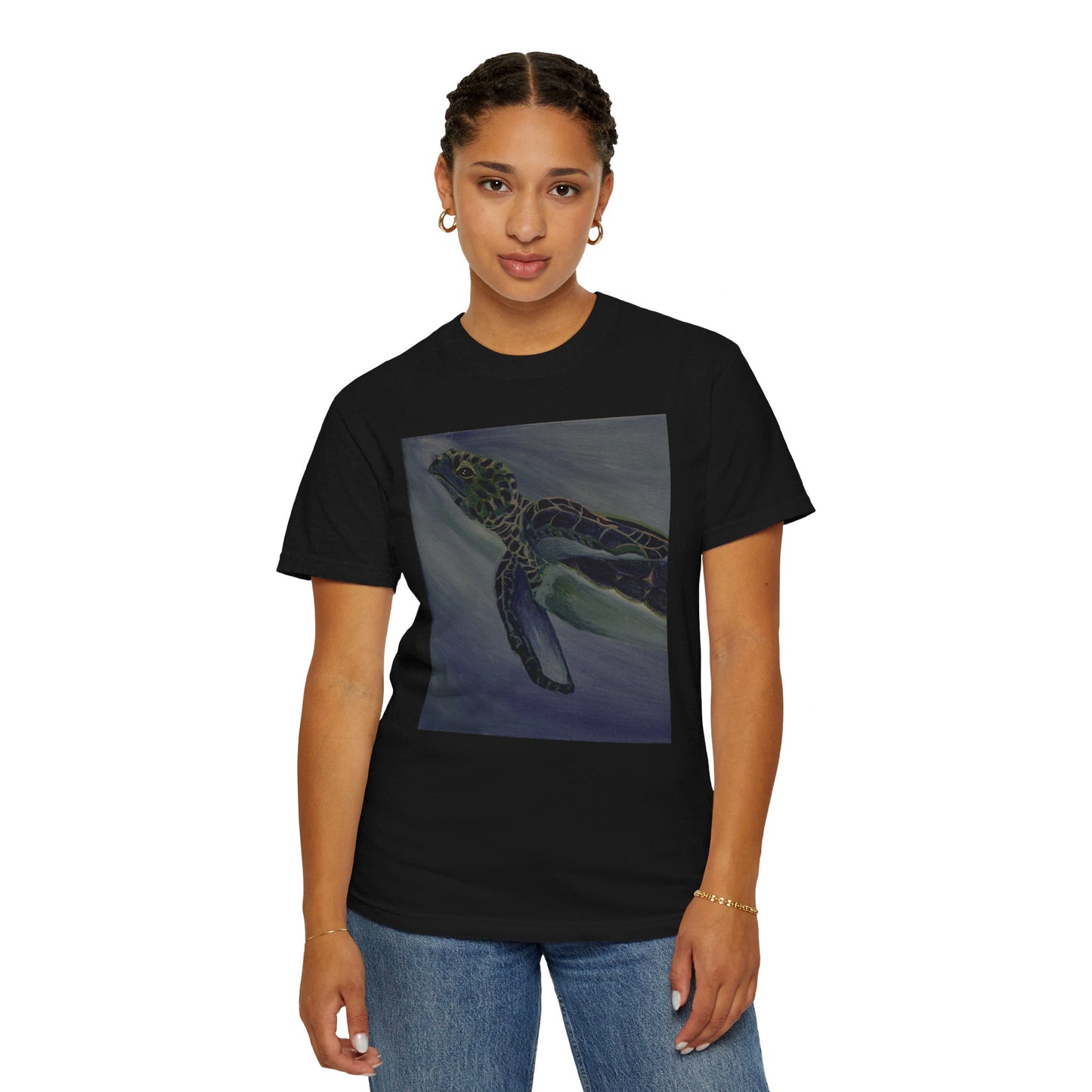 Hawksbill Turtle Unisex Garment-Dyed T-shirt