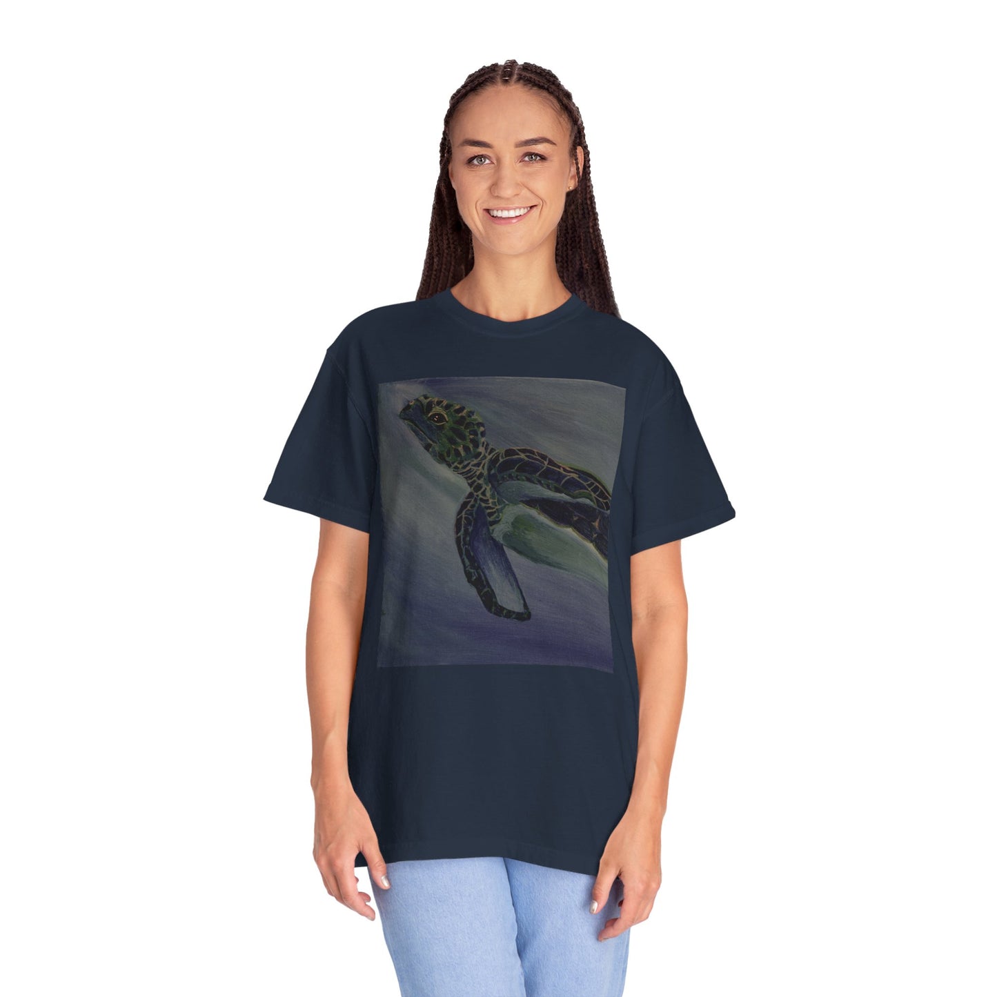 Hawksbill Turtle Unisex Garment-Dyed T-shirt