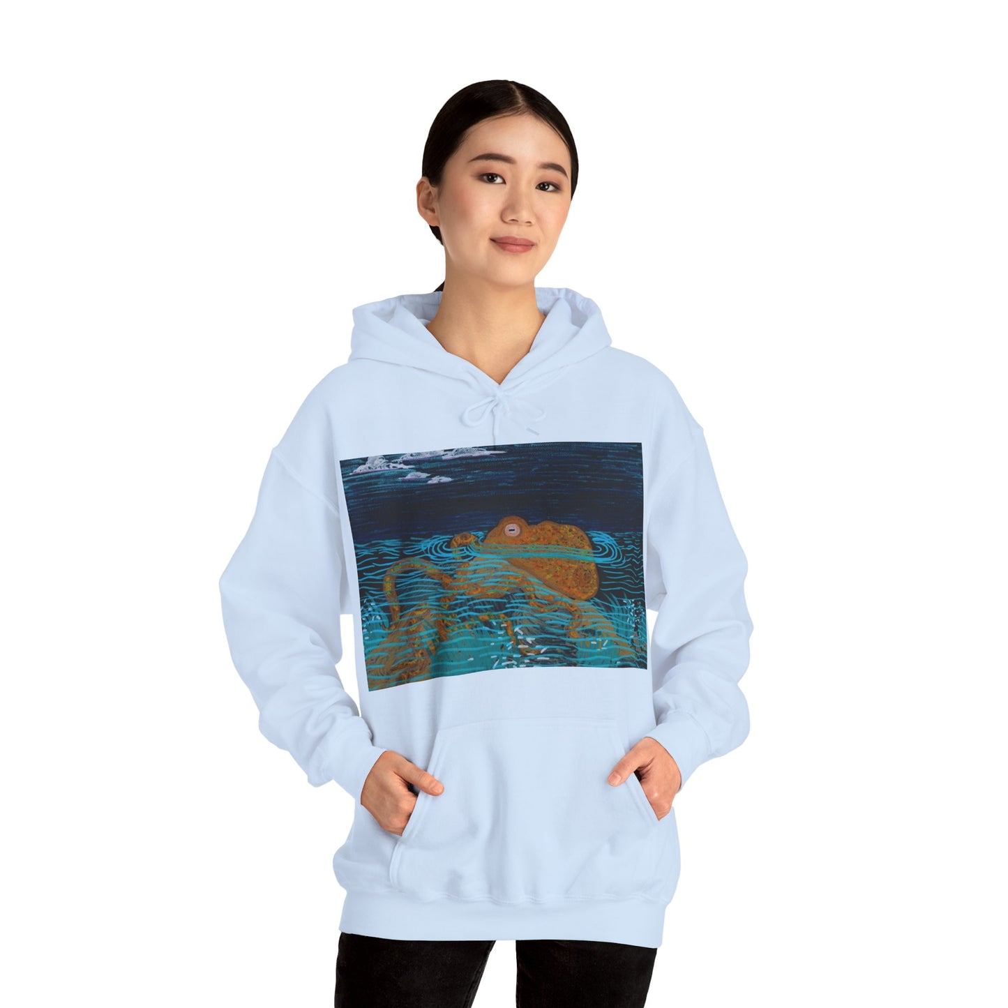 Electric Octopus Unisex Heavy Blend™ Hooded Sweatshirt