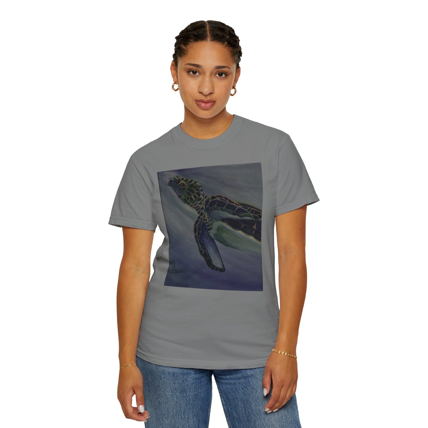 Hawksbill Turtle Unisex Garment-Dyed T-shirt