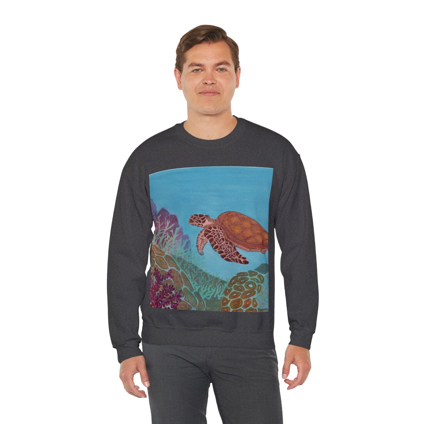 Save the Oceans Unisex Heavy Blend™ Crewneck Sweatshirt