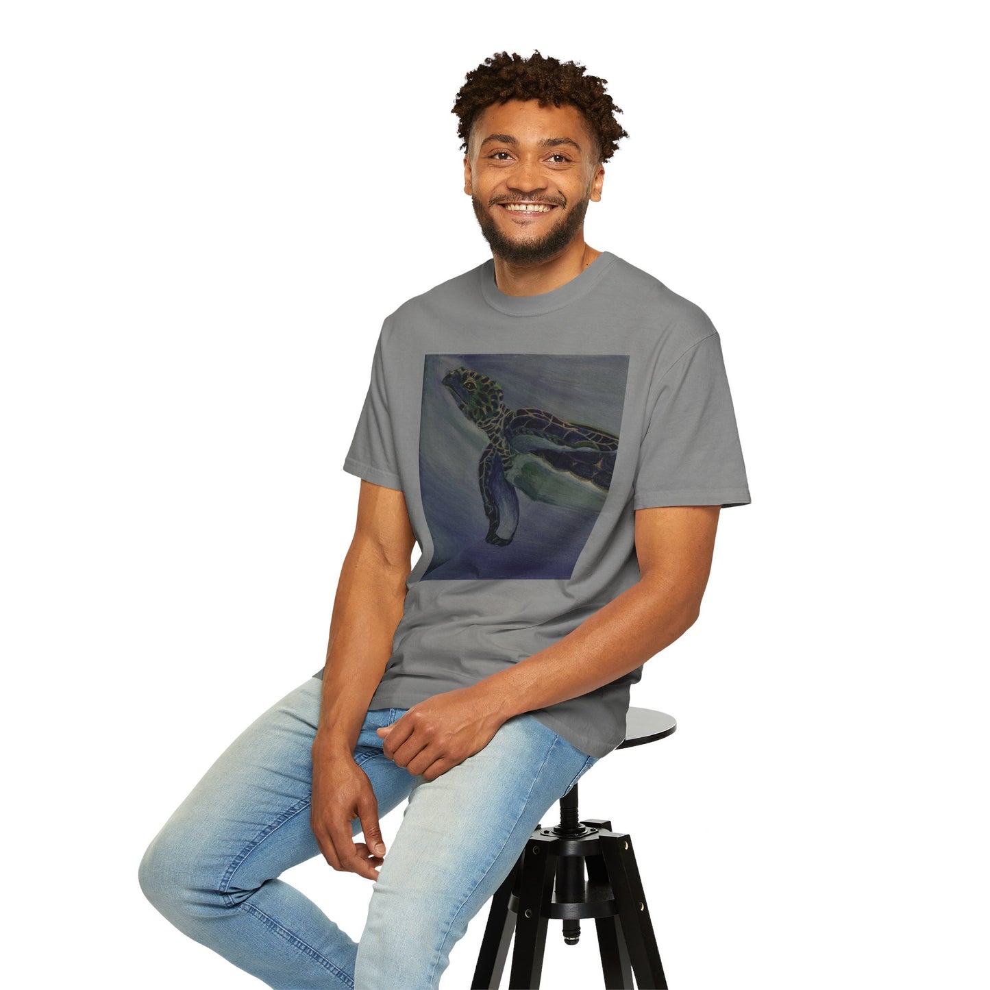 Hawksbill Turtle Unisex Garment-Dyed T-shirt