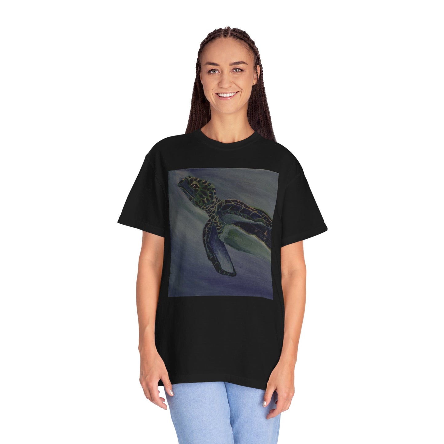 Hawksbill Turtle Unisex Garment-Dyed T-shirt