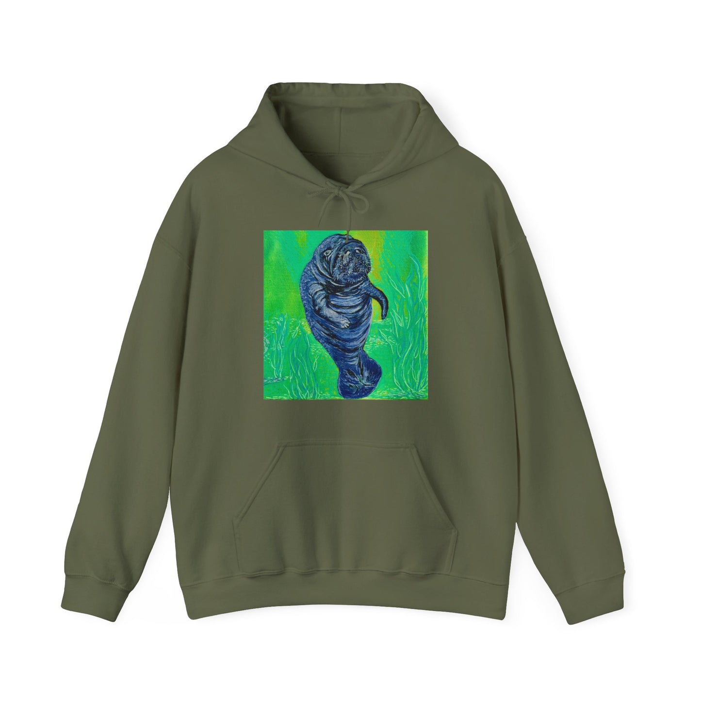 A Bright Future for the Manatee Unisex Heavy Blend™ Hooded Sweatshirt