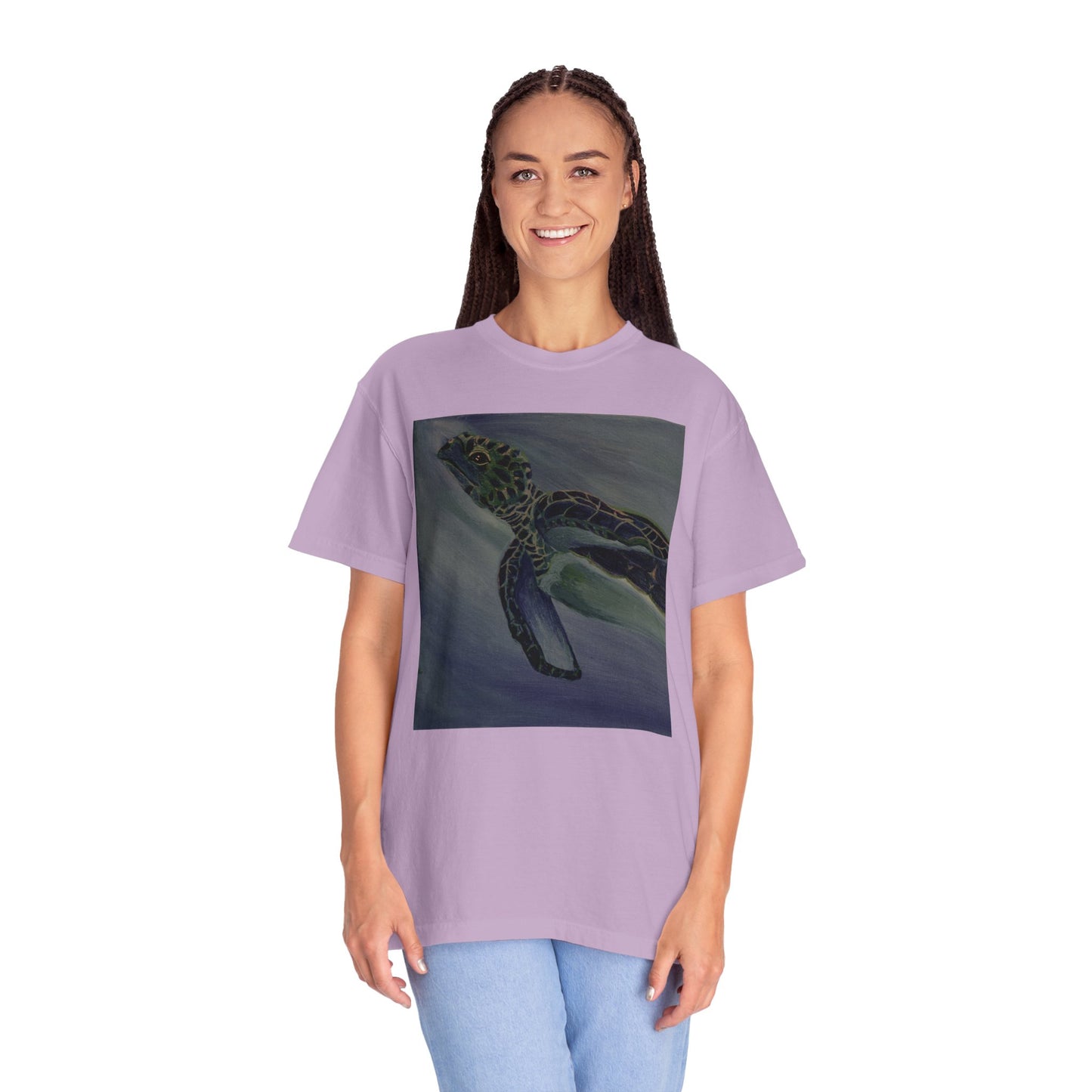 Hawksbill Turtle Unisex Garment-Dyed T-shirt