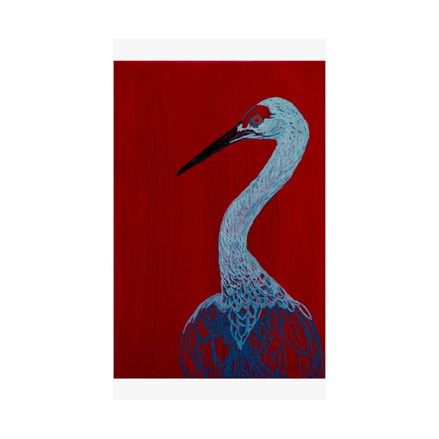 Balanced Crane Fine Art Matte Vertical Posters