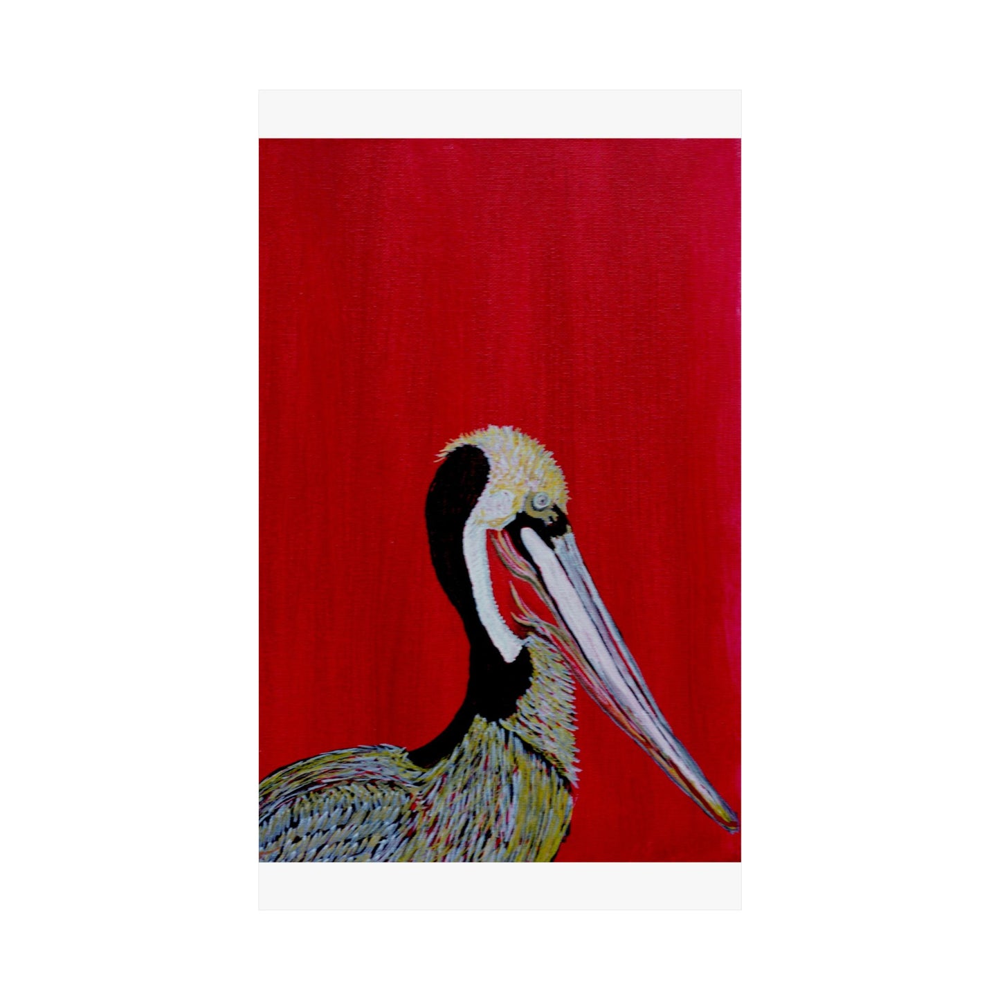 Balanced Pelican Fine Art Matte Vertical Posters