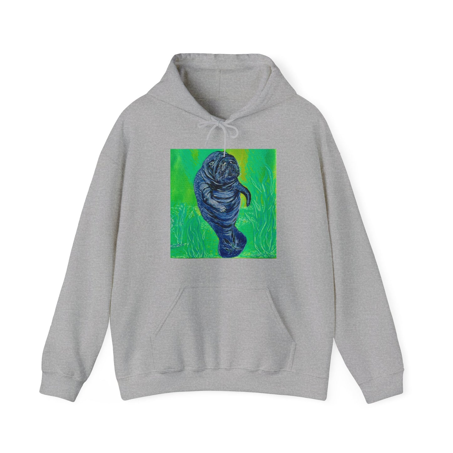 A Bright Future for the Manatee Unisex Heavy Blend™ Hooded Sweatshirt