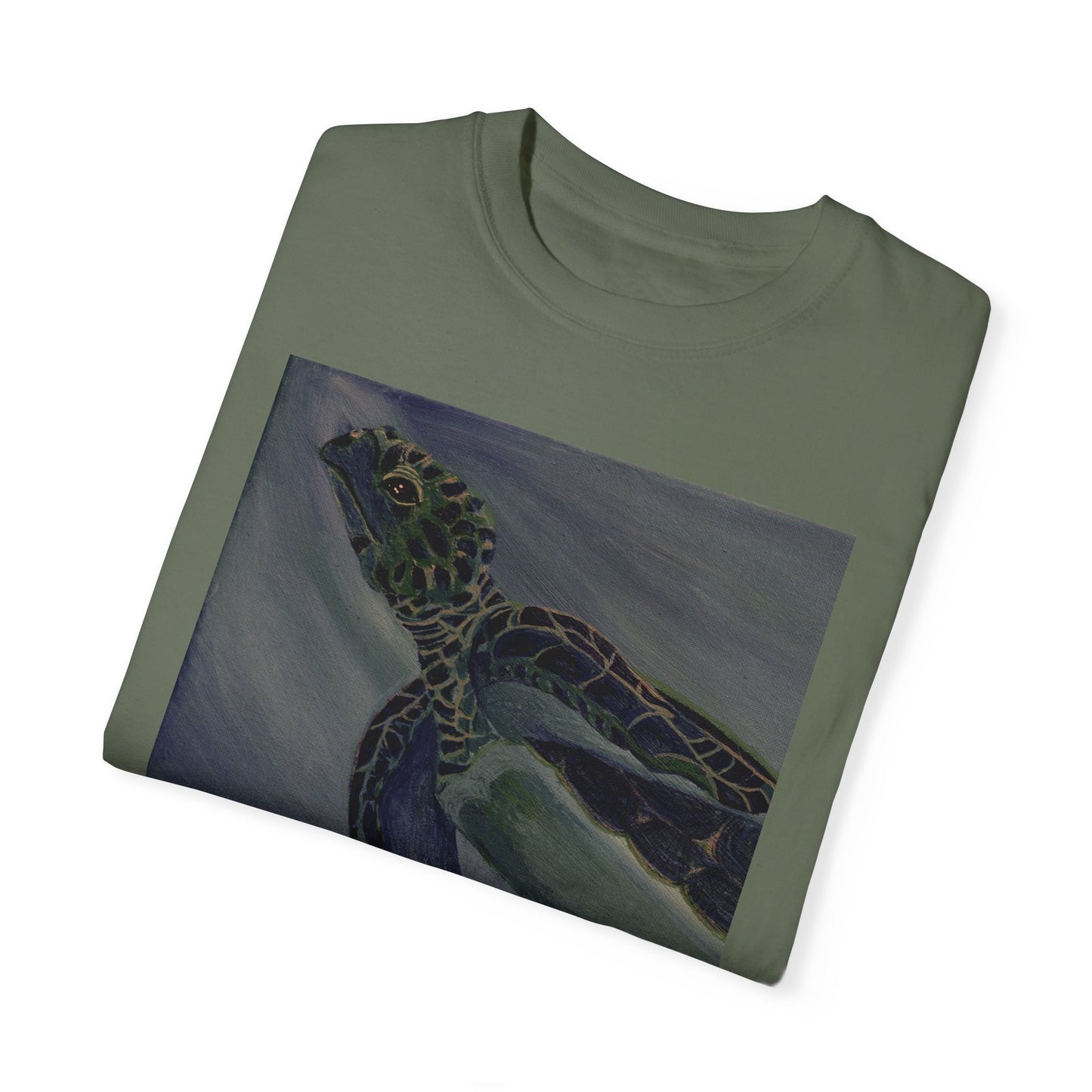 Hawksbill Turtle Unisex Garment-Dyed T-shirt