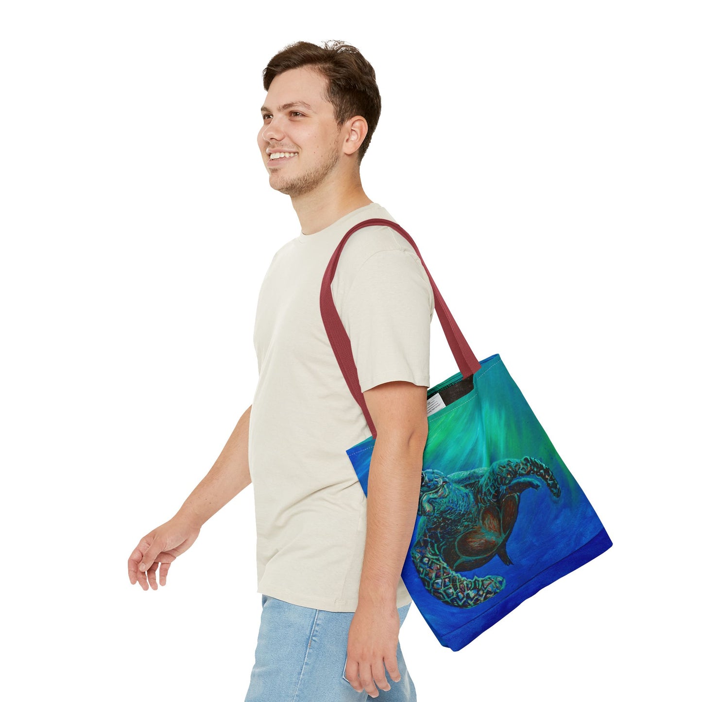 Fine Art Sea Turtles Tote Bag (AOP)