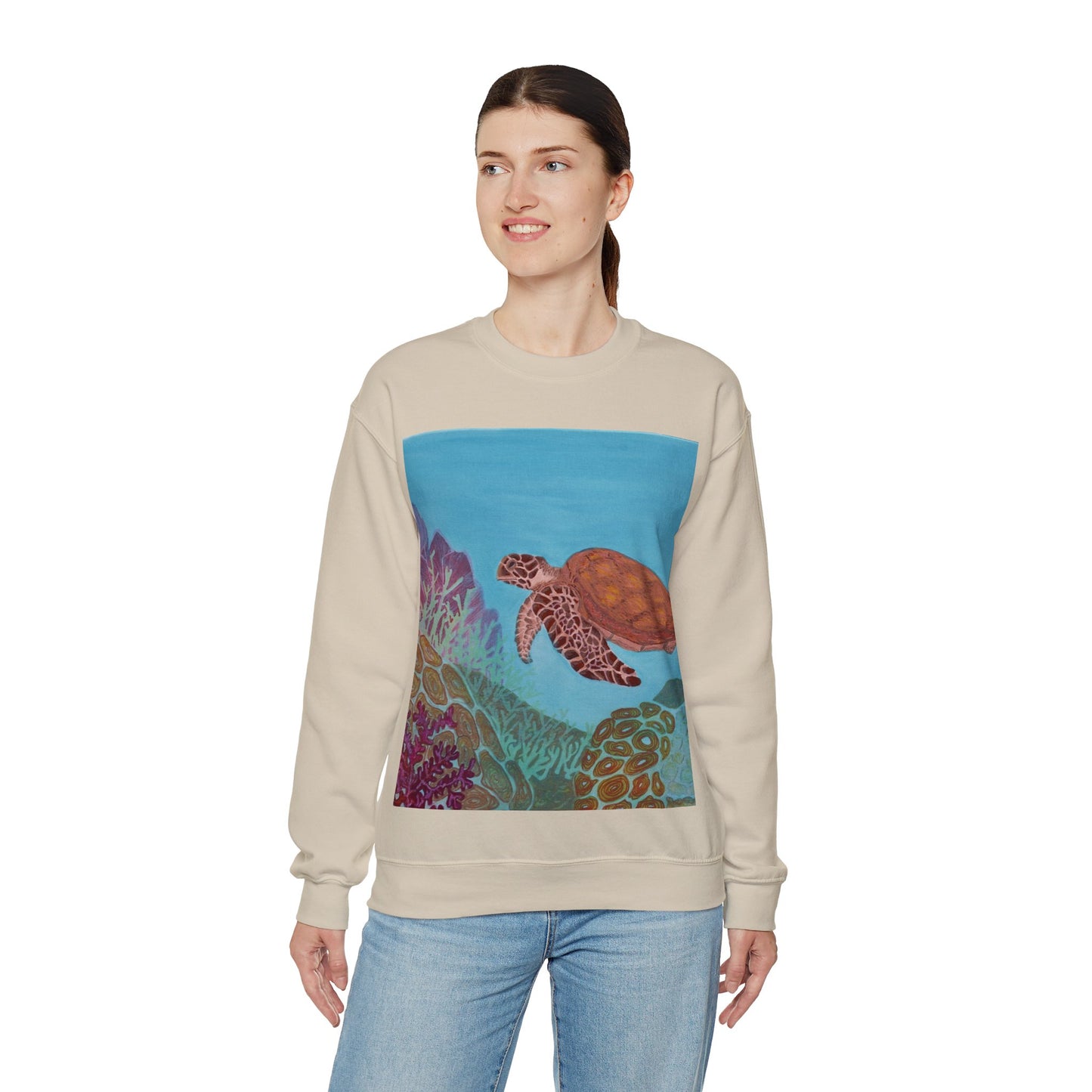 Save the Oceans Unisex Heavy Blend™ Crewneck Sweatshirt