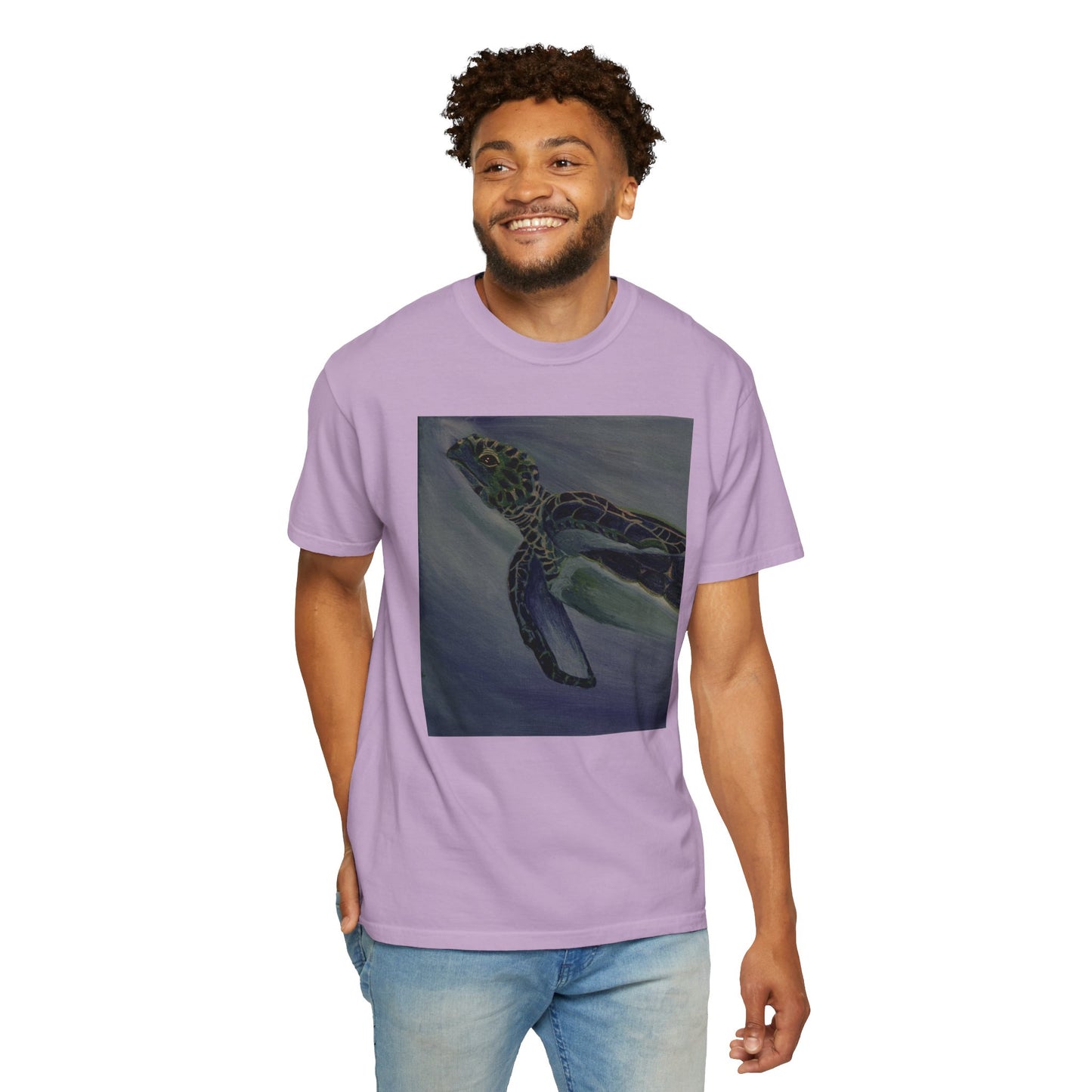 Hawksbill Turtle Unisex Garment-Dyed T-shirt