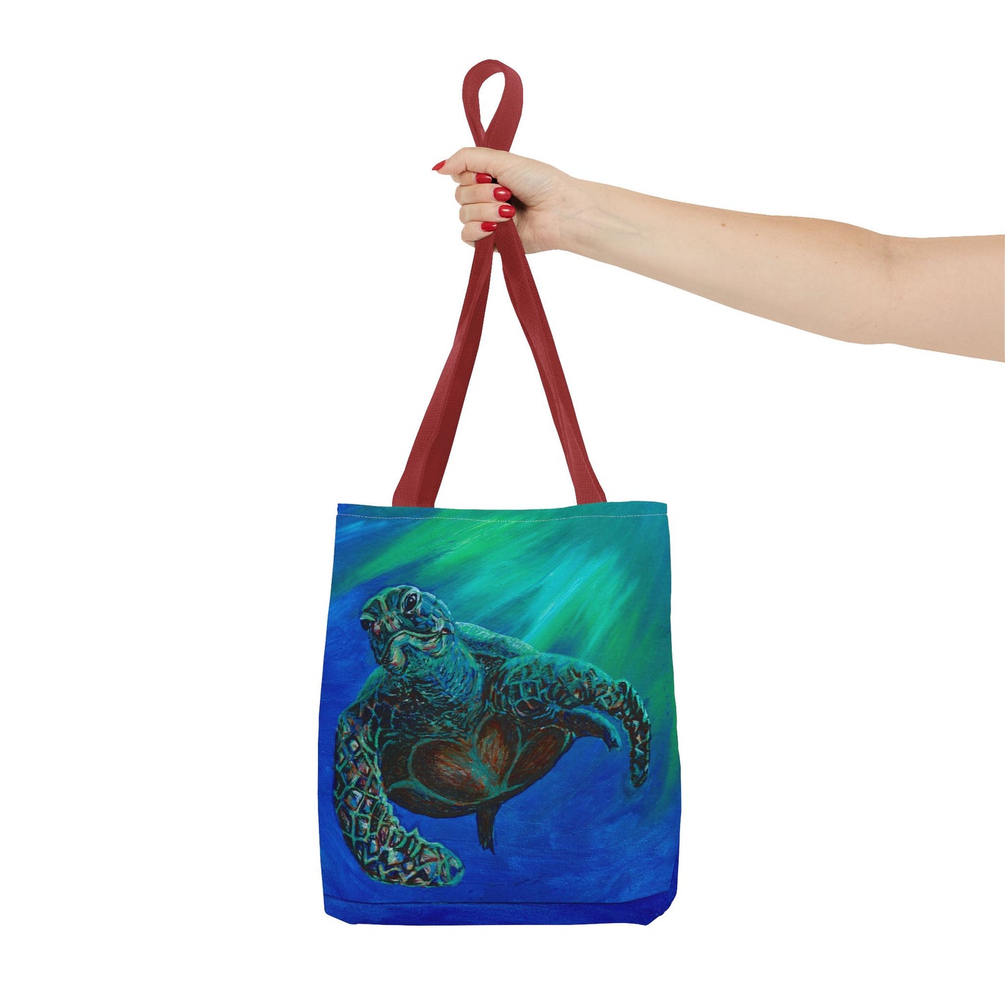 Fine Art Sea Turtles Tote Bag (AOP)