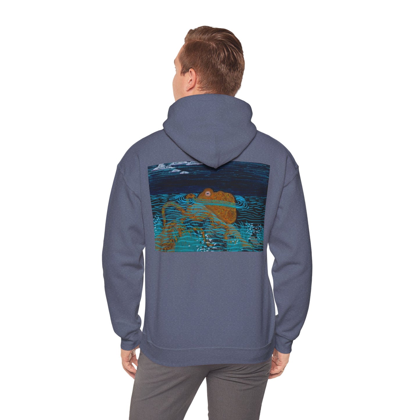 Electric Octopus Unisex Heavy Blend™ Hooded Sweatshirt