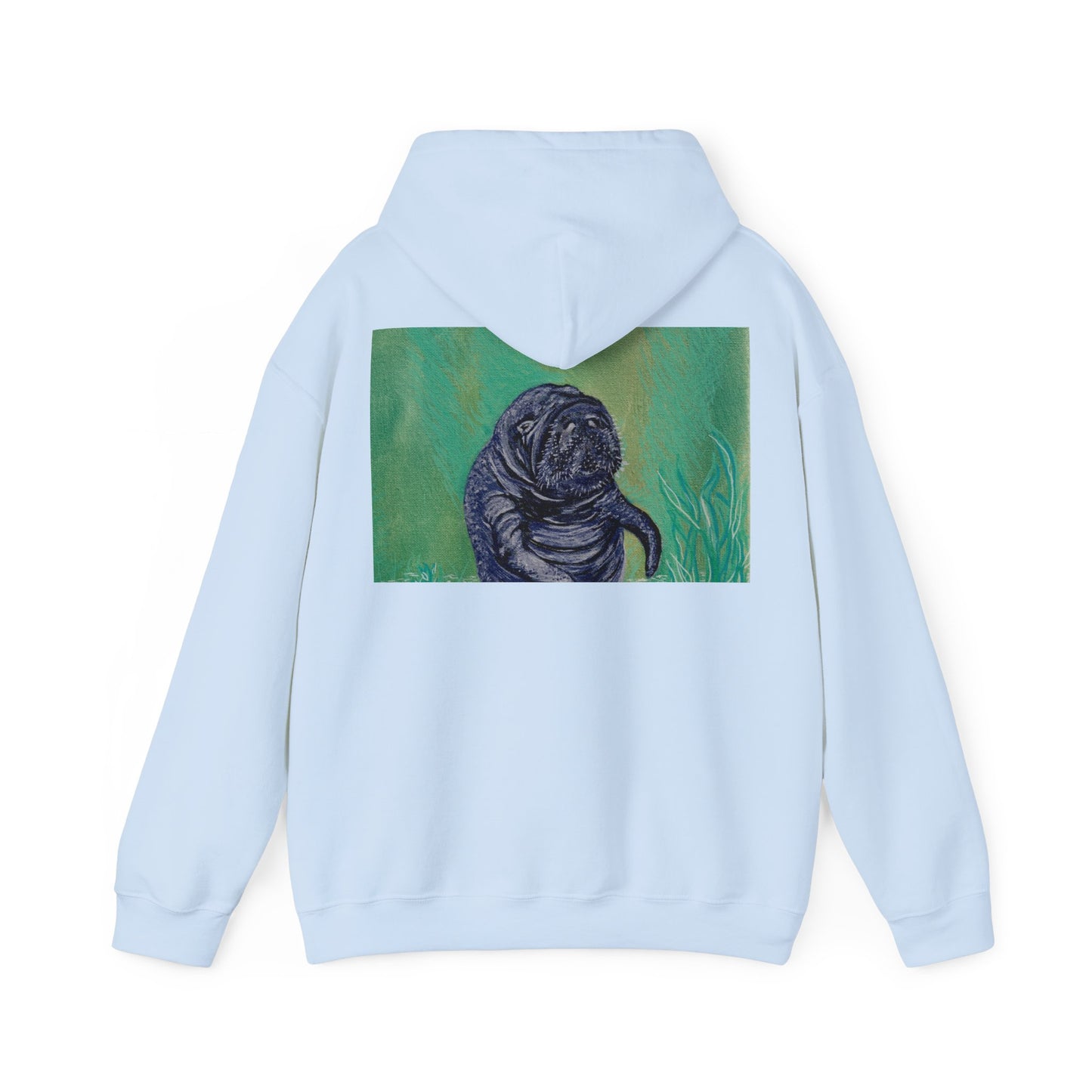 A Bright Future for the Manatee Unisex Heavy Blend™ Hooded Sweatshirt