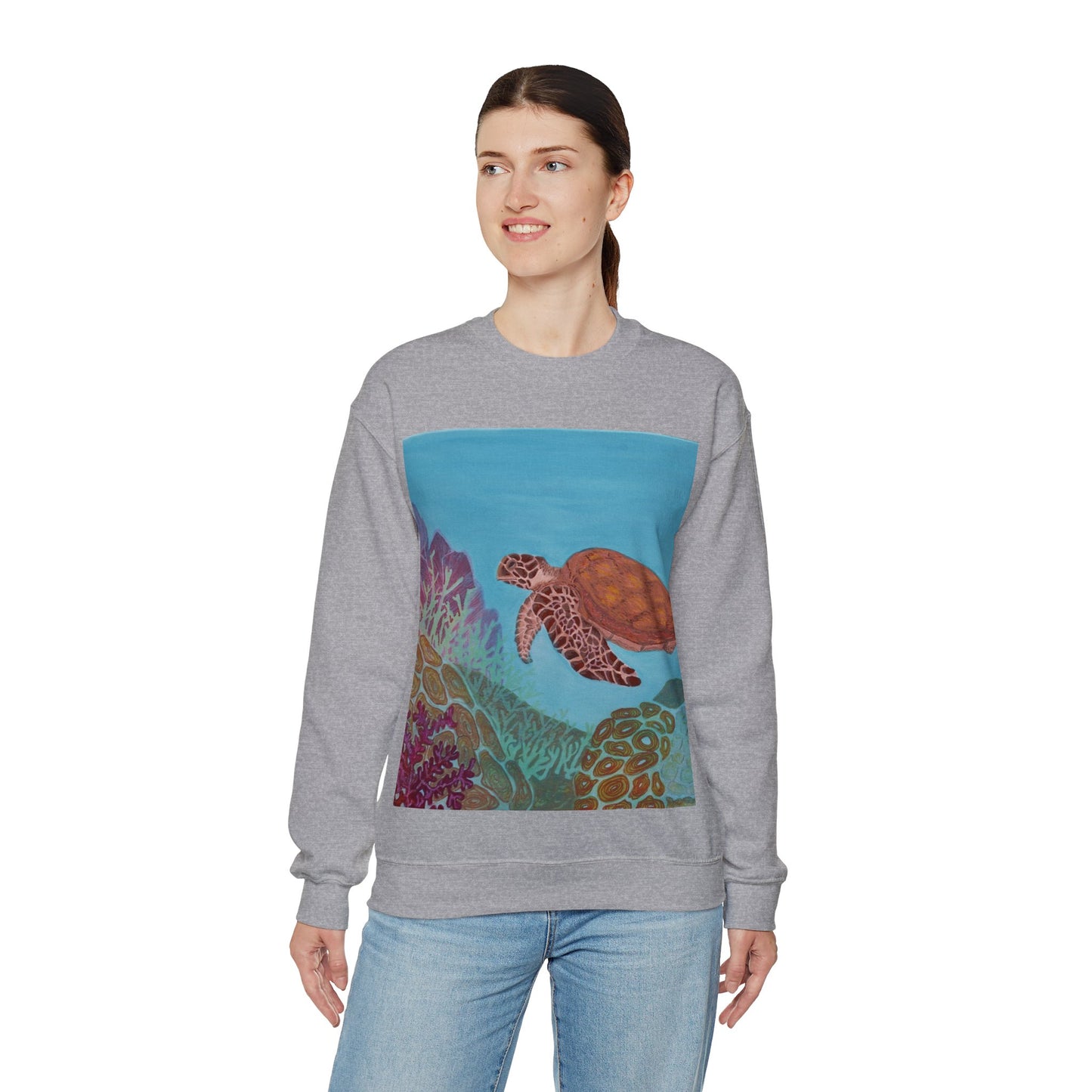 Save the Oceans Unisex Heavy Blend™ Crewneck Sweatshirt