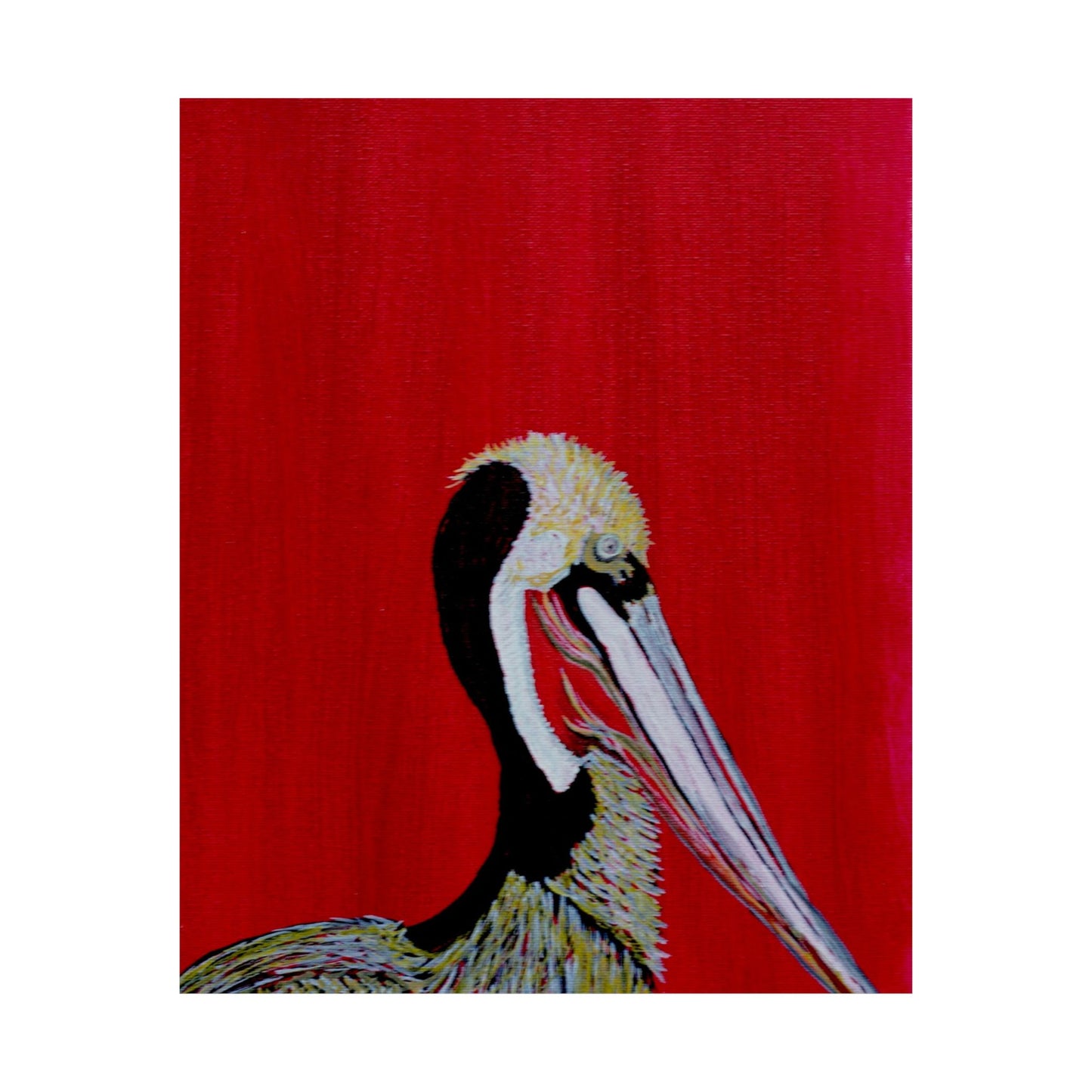 Balanced Pelican Fine Art Matte Vertical Posters