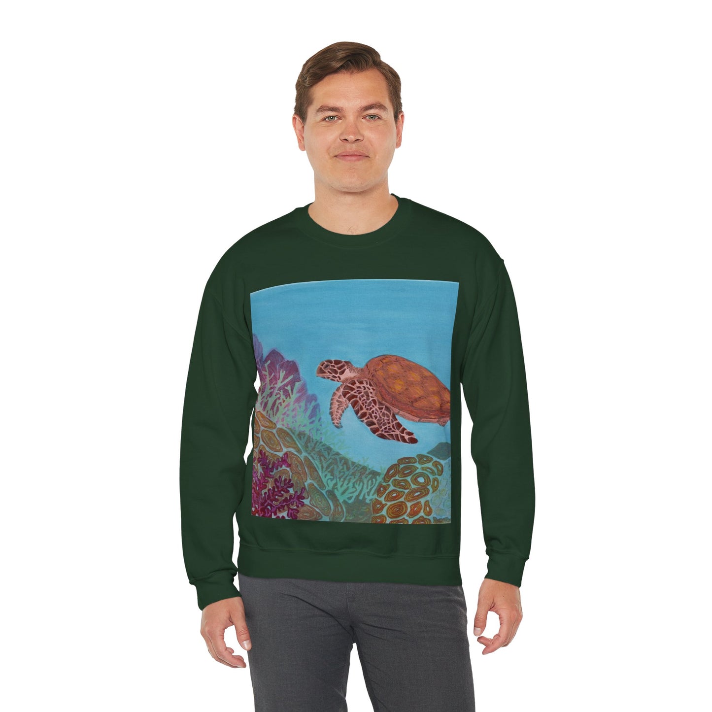 Save the Oceans Unisex Heavy Blend™ Crewneck Sweatshirt