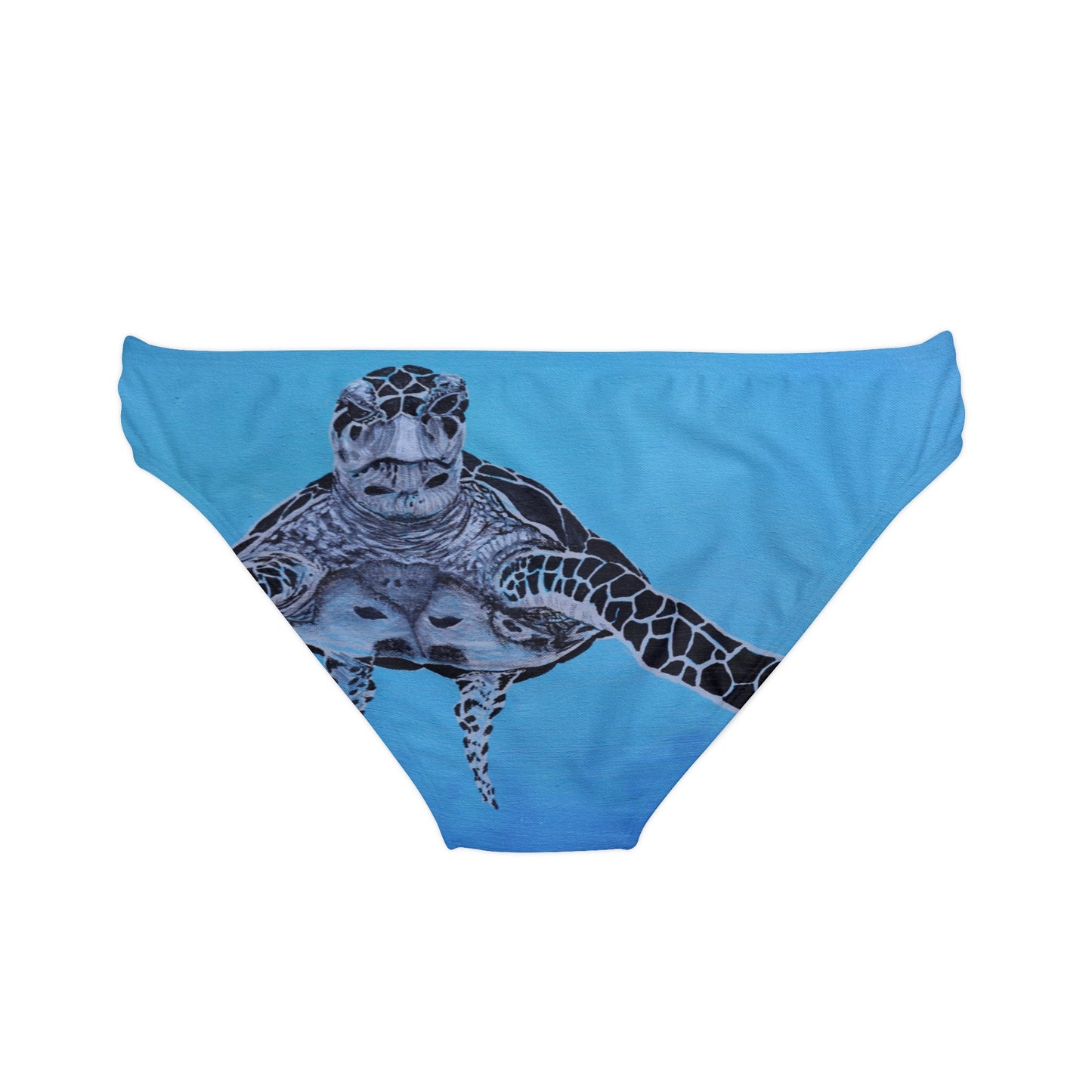 Dude Turtle Loop Tie Side Bikini Bottom