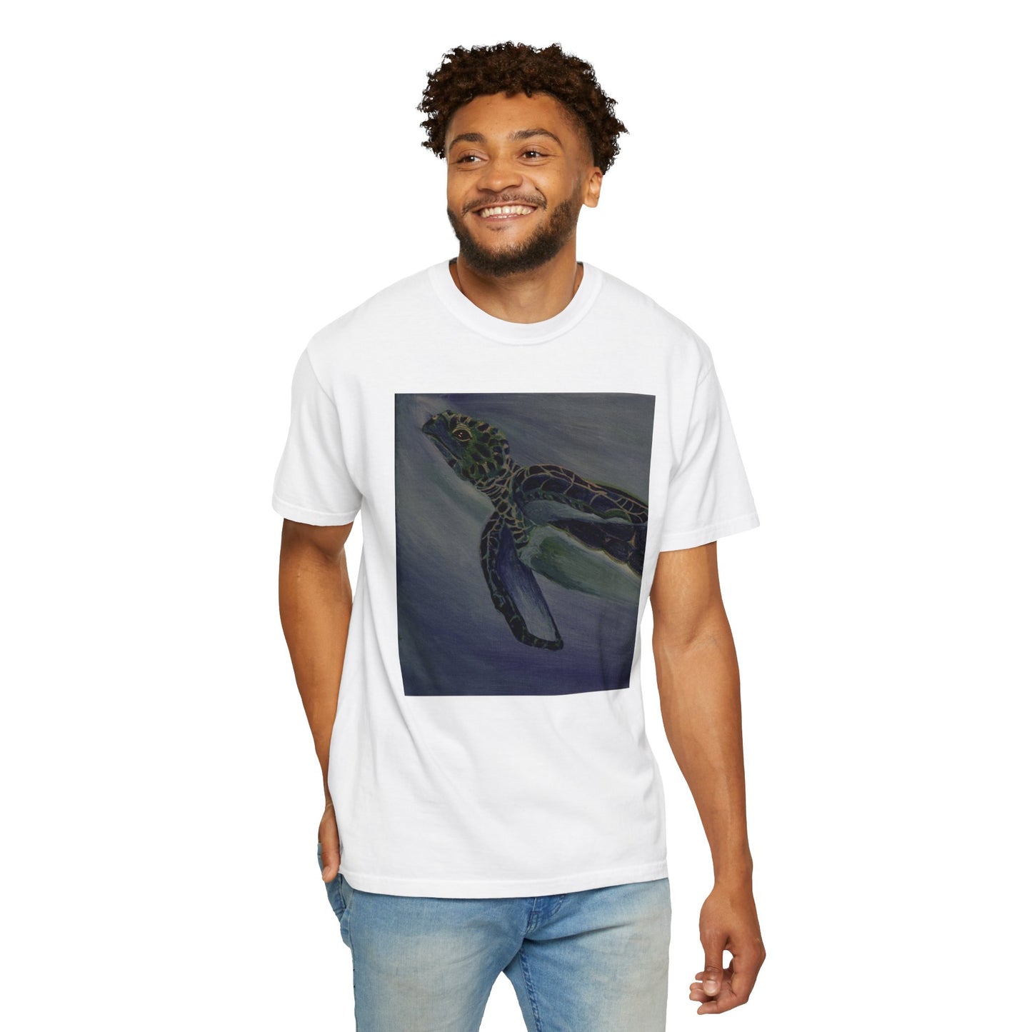 Hawksbill Turtle Unisex Garment-Dyed T-shirt