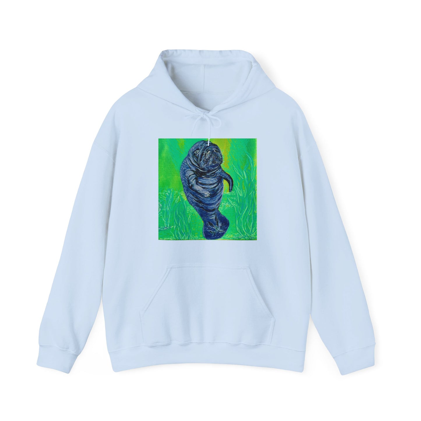 A Bright Future for the Manatee Unisex Heavy Blend™ Hooded Sweatshirt