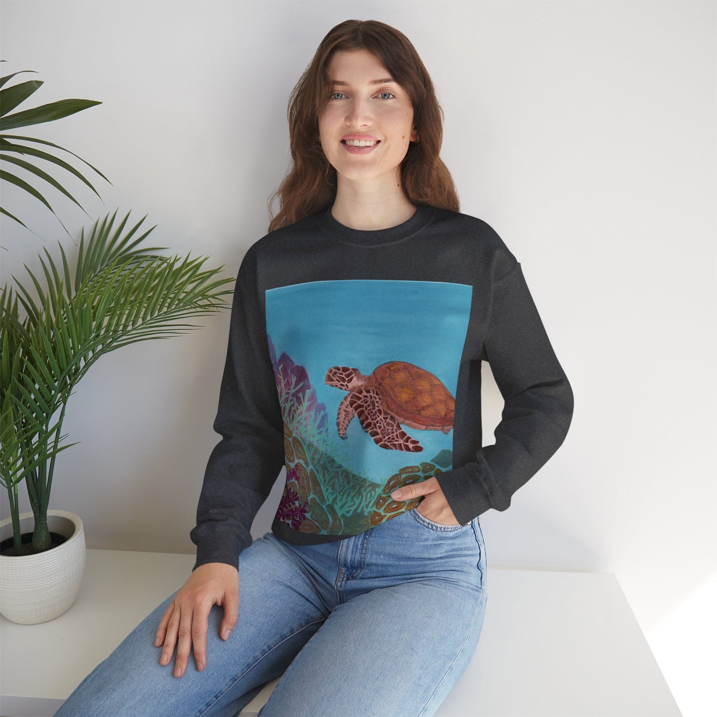 Save the Oceans Unisex Heavy Blend™ Crewneck Sweatshirt