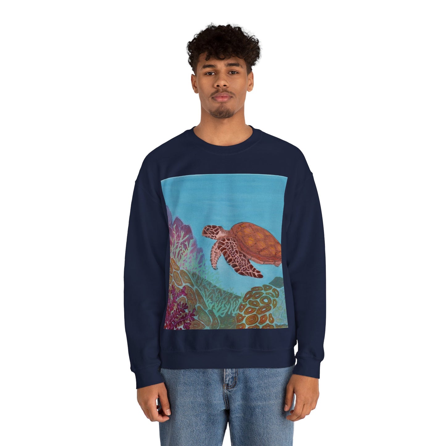 Save the Oceans Unisex Heavy Blend™ Crewneck Sweatshirt