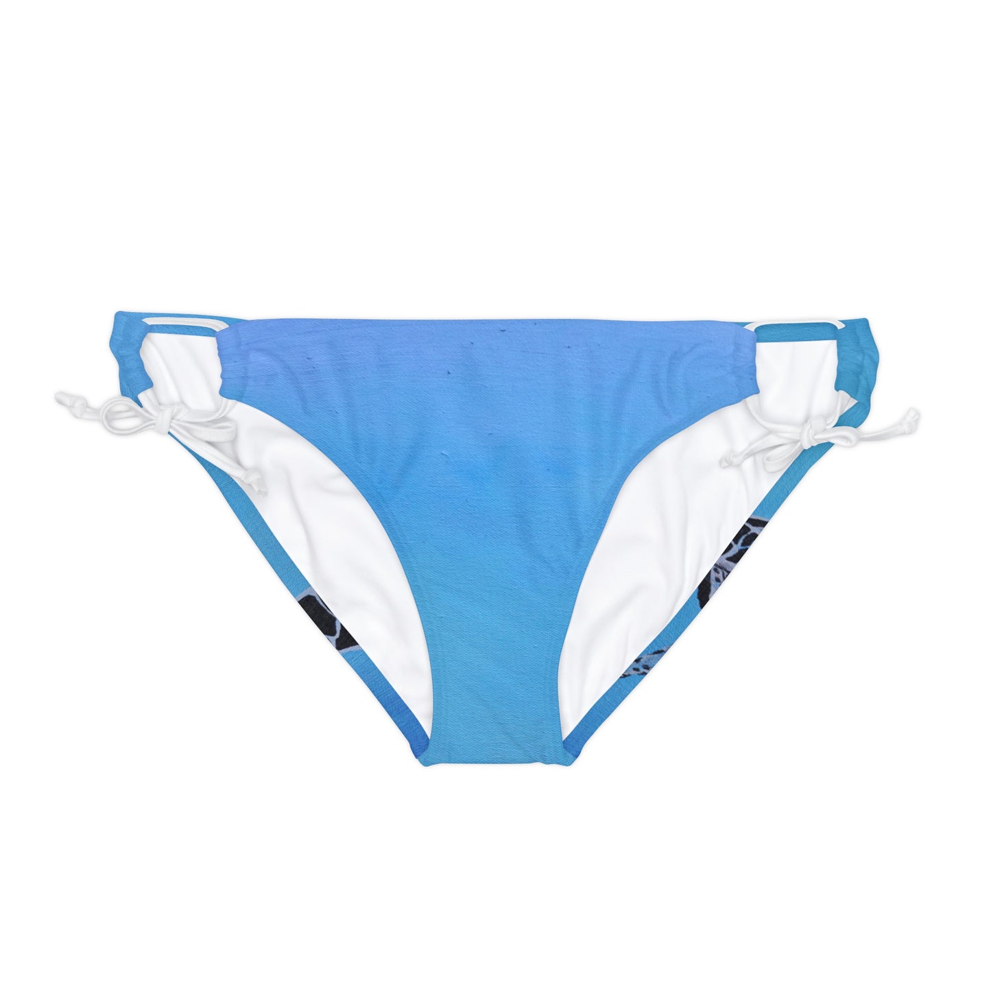 Dude Turtle Loop Tie Side Bikini Bottom