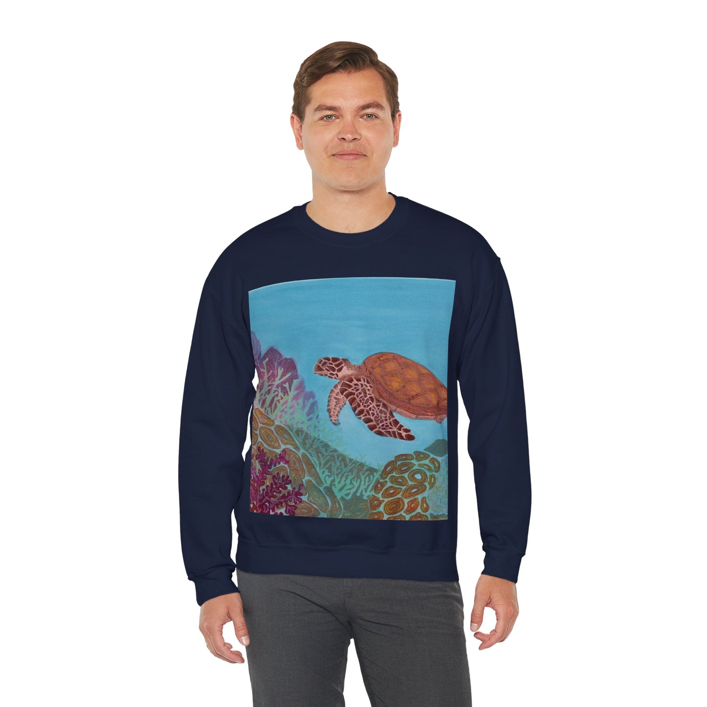 Save the Oceans Unisex Heavy Blend™ Crewneck Sweatshirt