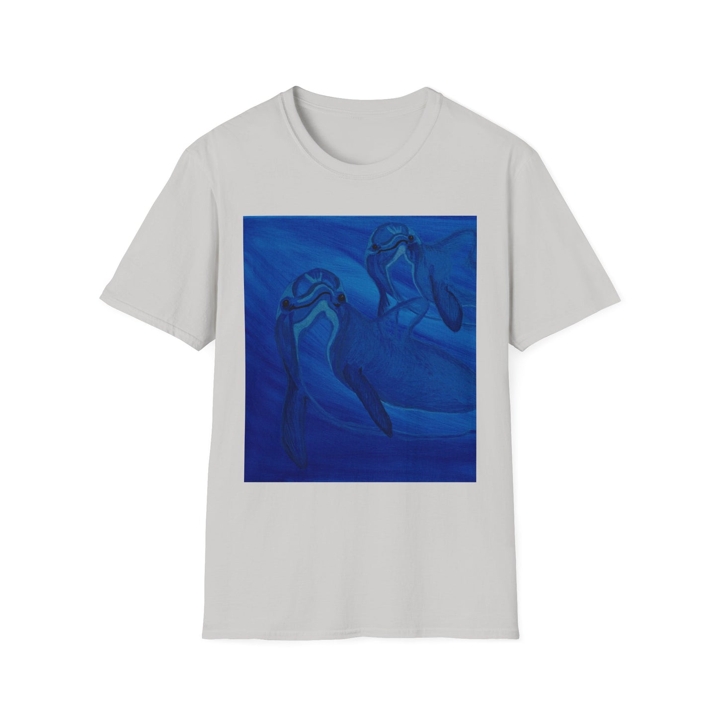 Dolphin You're Not Alone Unisex Softstyle T-Shirt