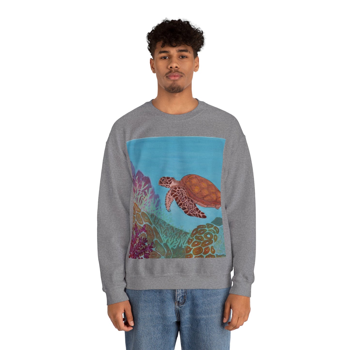 Save the Oceans Unisex Heavy Blend™ Crewneck Sweatshirt