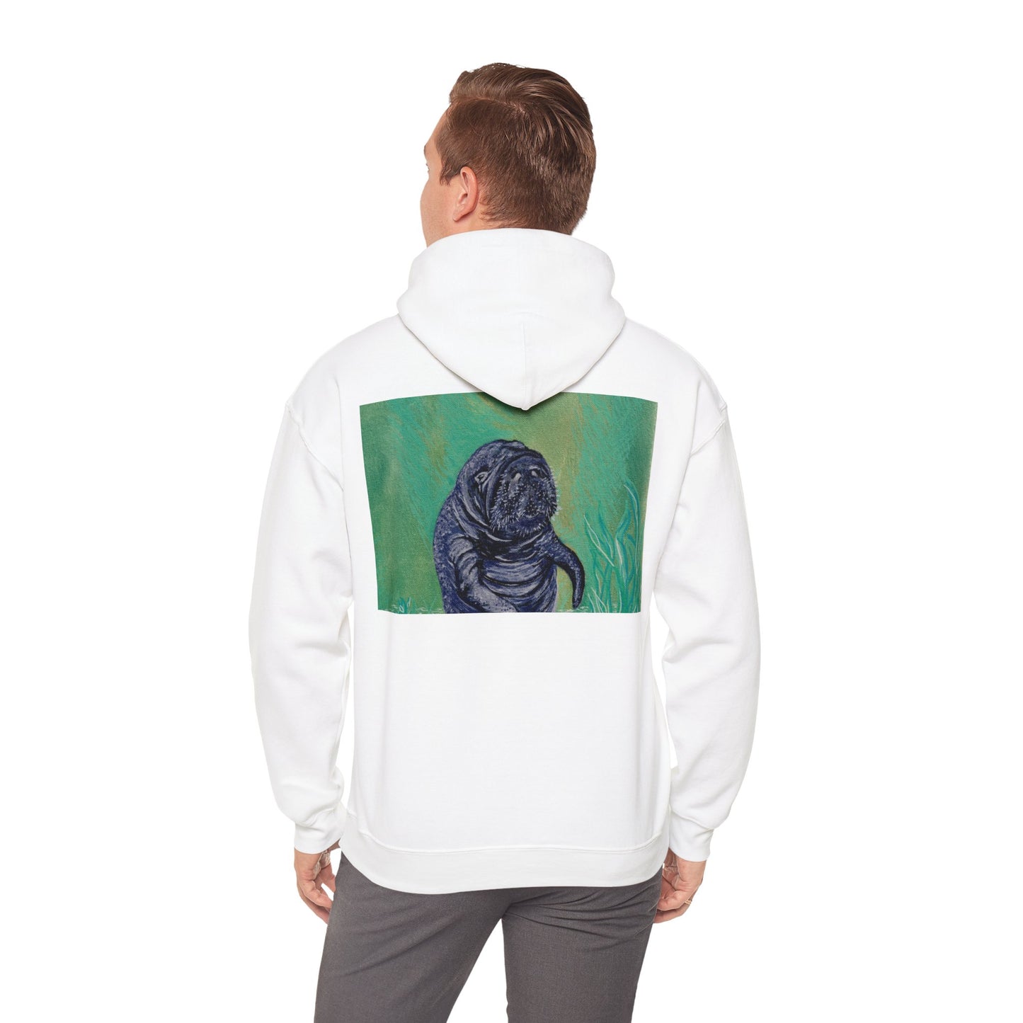 A Bright Future for the Manatee Unisex Heavy Blend™ Hooded Sweatshirt